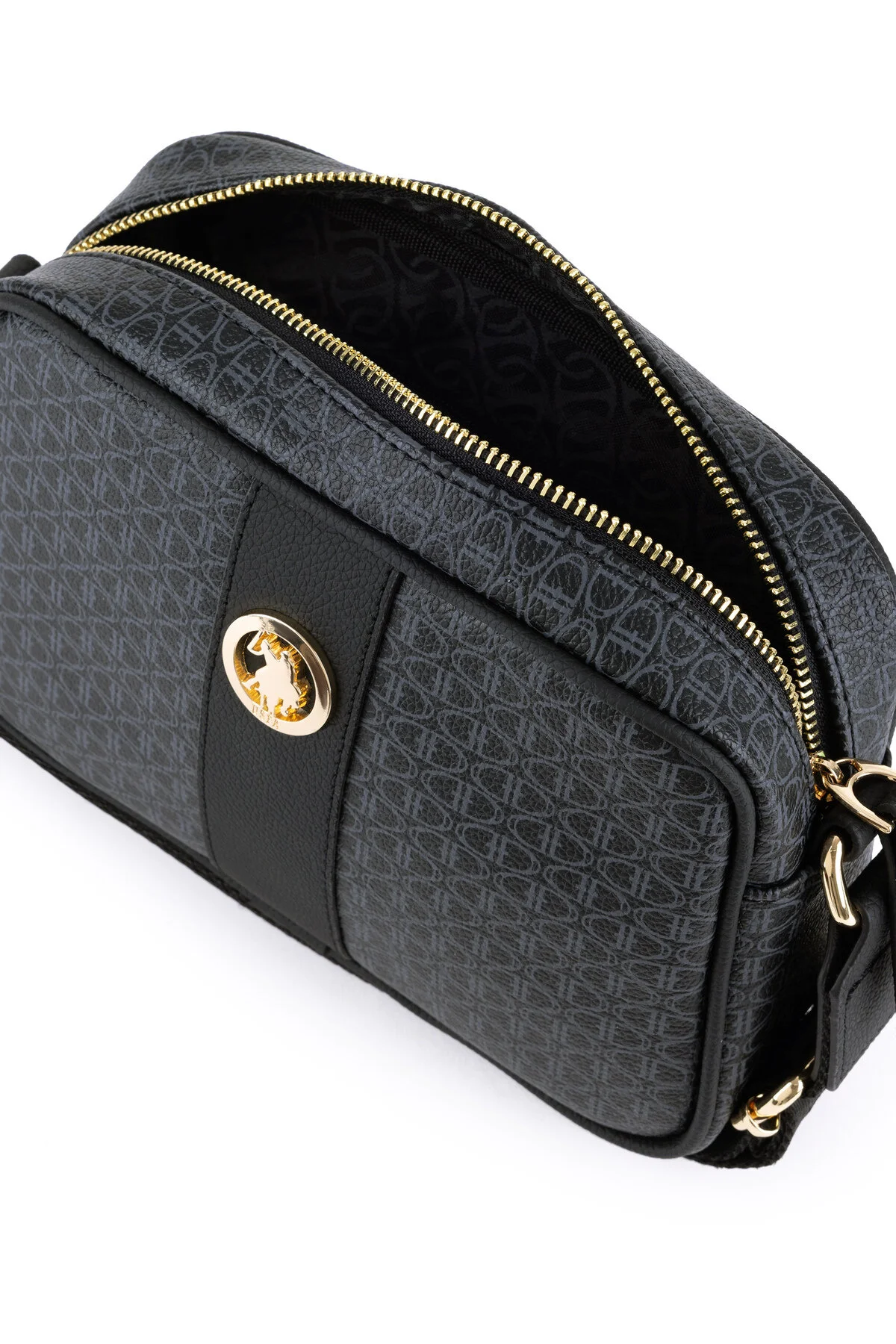 کیف شانه ای کراس بادی مشکی زنانه 50293699 VR046 U.S. Polo Assn.