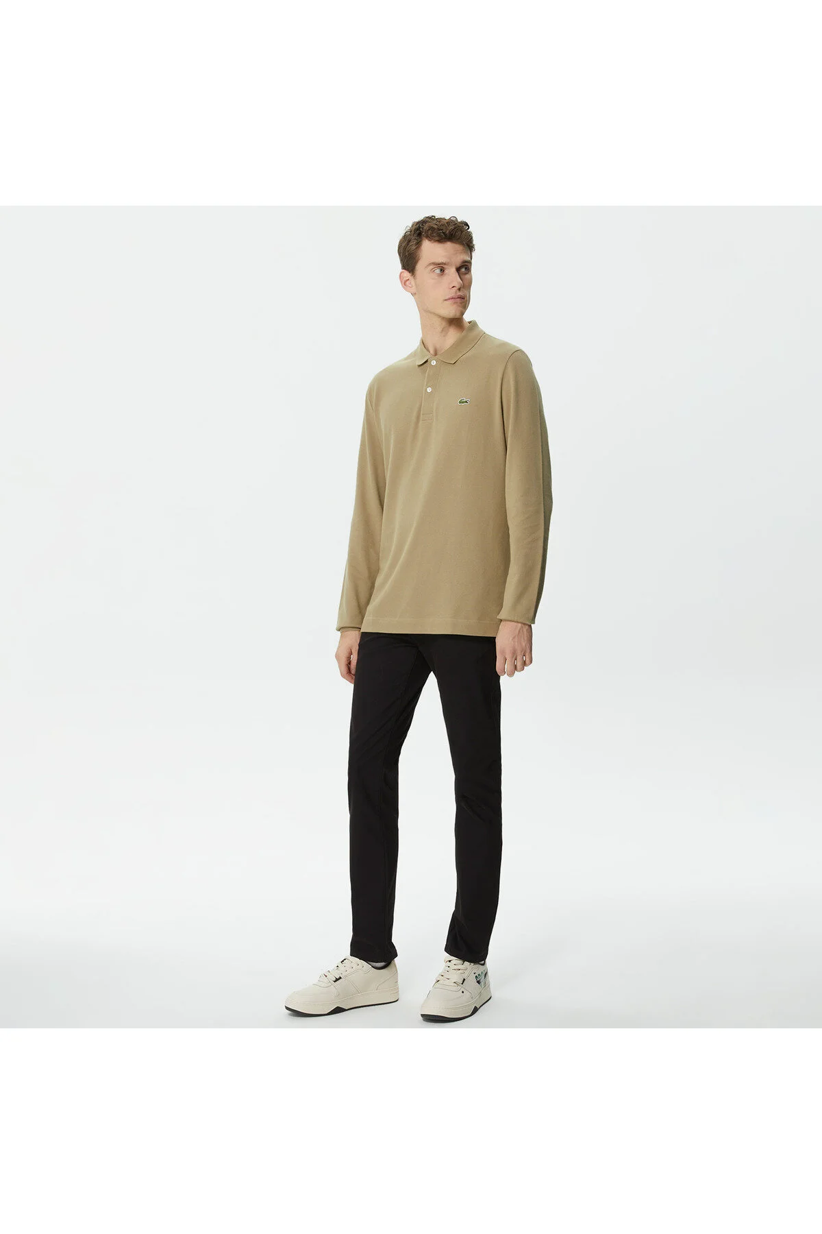 شلوار مشکی مردانه باریک لاگوست اورجینال Lacoste