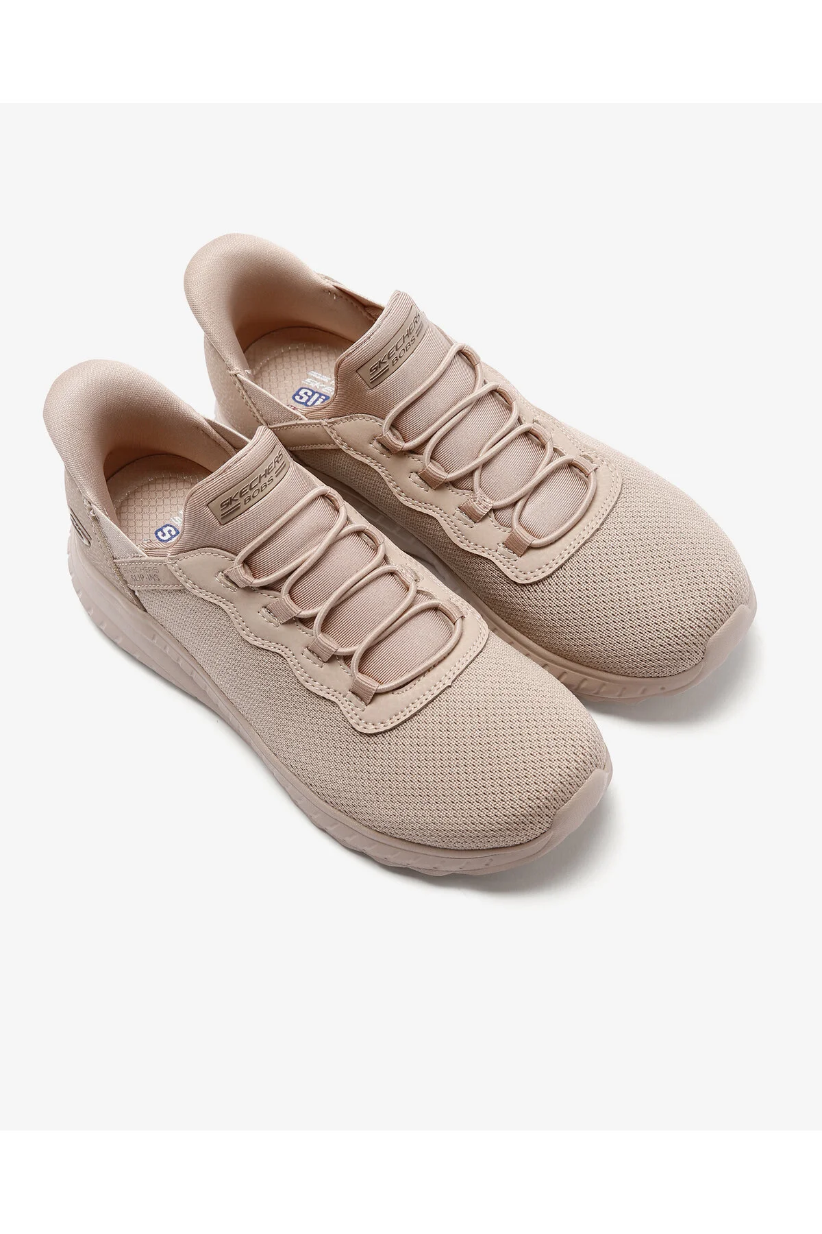 کفش زنانه Slipins: Bobs Squad Chaos رنگ بژ Sport برنزه اسکچرز Skechers
