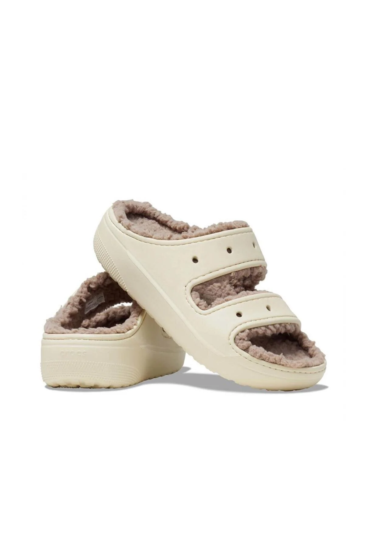 دمپایی نود زنانه صندل بژ اورجینال Crocs