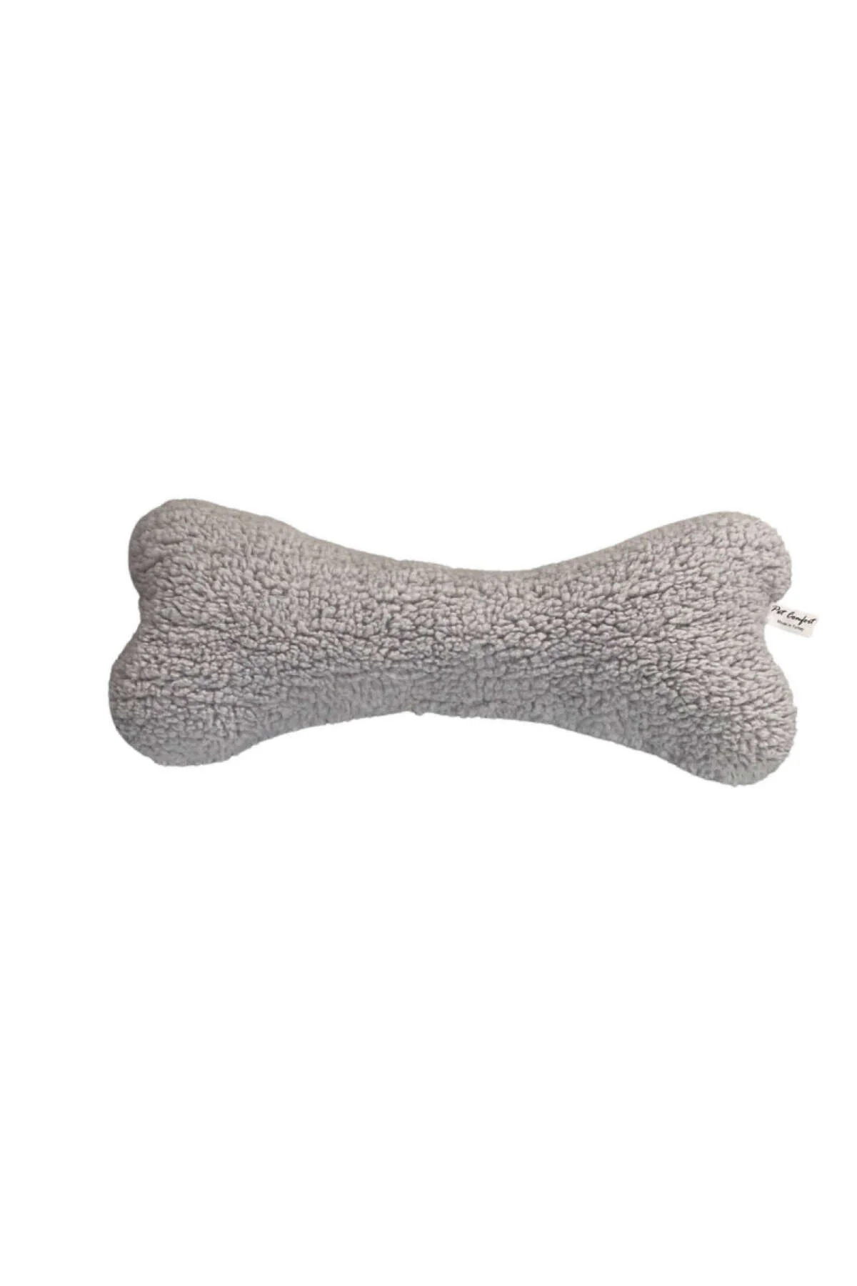 اسباب بازی سگ خاکستری استخوان مخمل خواب دار 25CM پت کامفورت Pet Comfort
