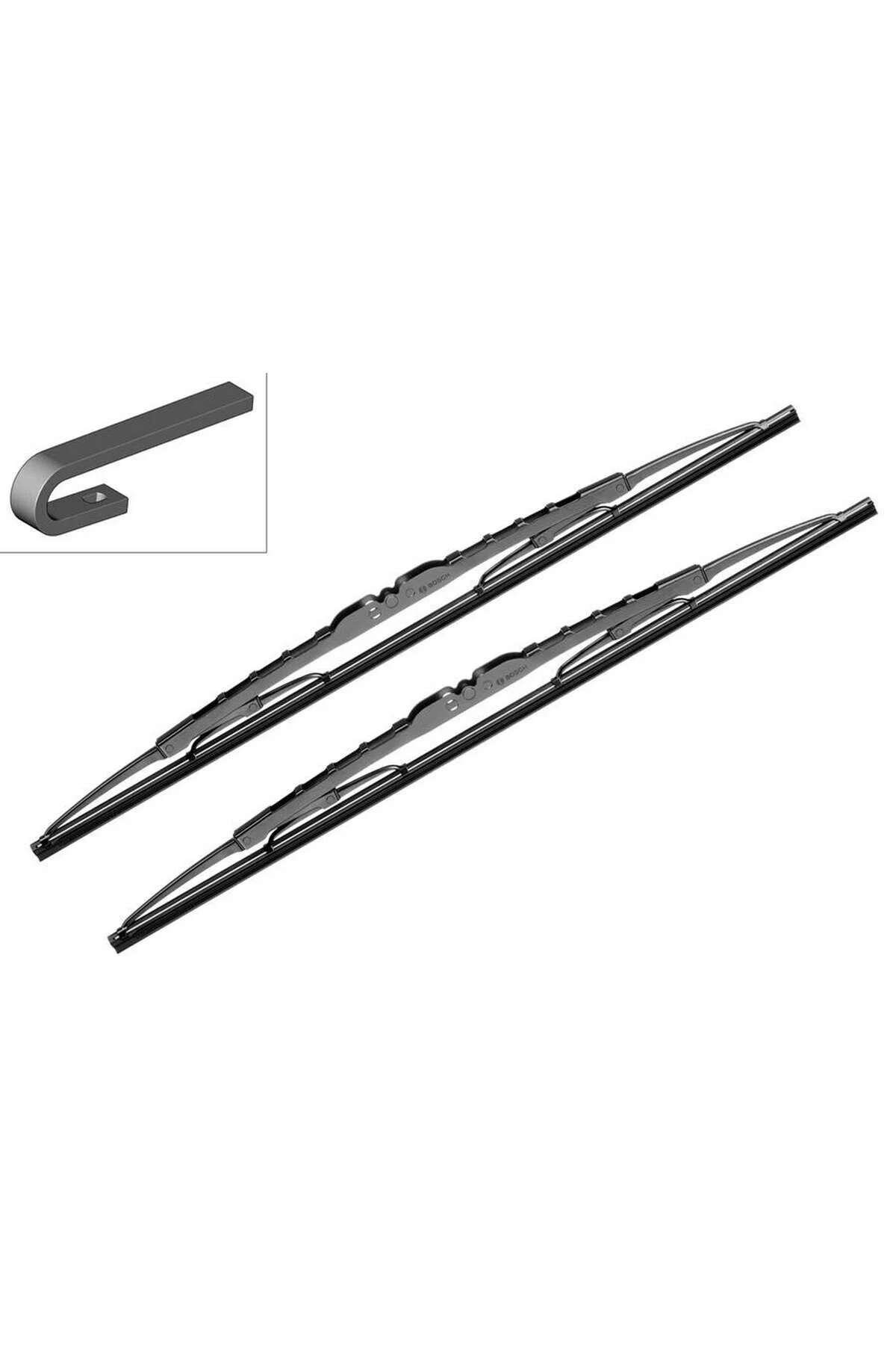 آرم خودرو MSA SHOP WIPER CLEANER ECO 450 MM سازگار با نوع سیم جهانی Bosch