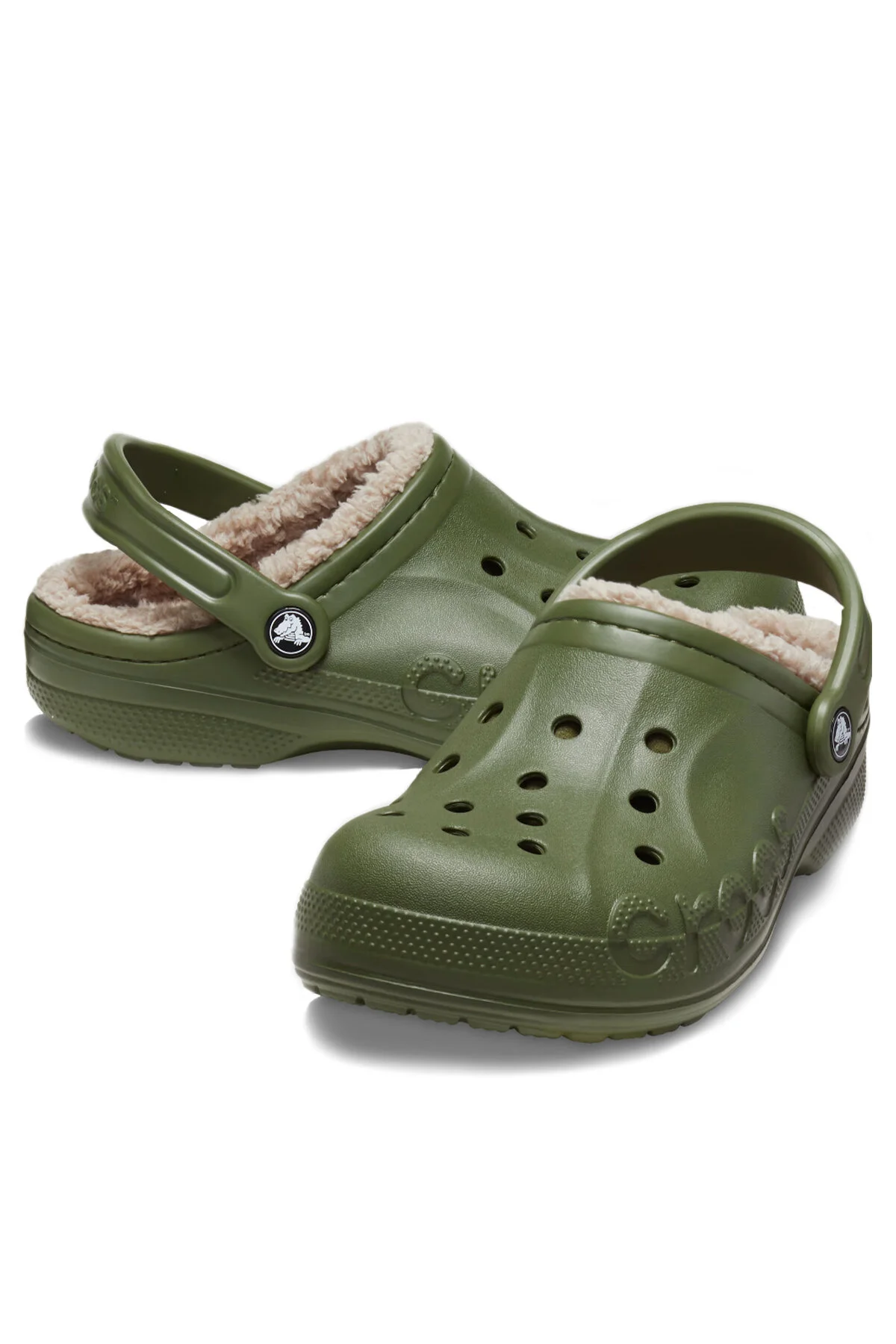کفش مردانه خانه خز بسته بندی شده بیرون کراکس Crocs