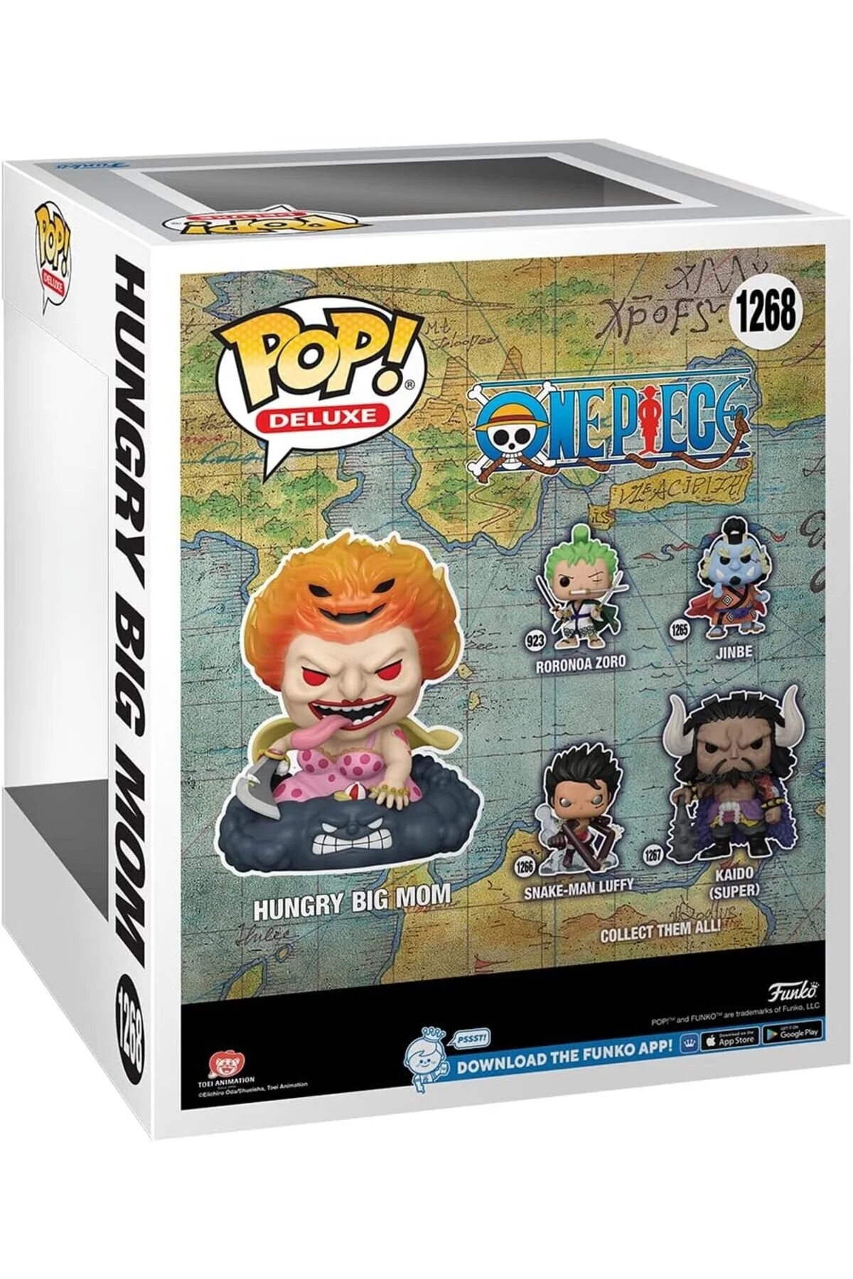 اسباب بازی های فیگور شخصیت شکل لوکس پاپ انیمیشن ؛ یک قطعه چهره FUNKO ANIME BIG MOM GUNGRY Funko