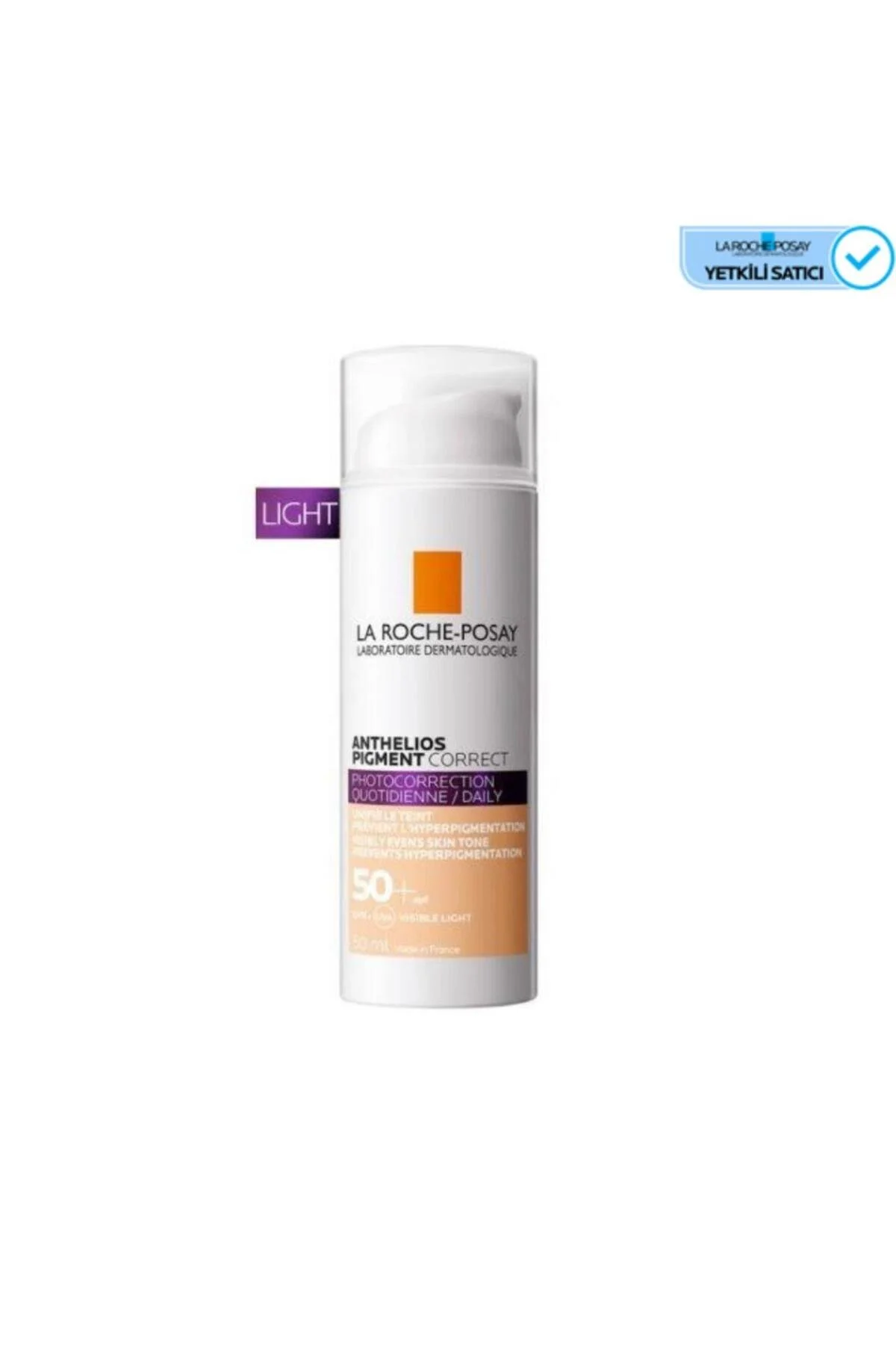 La Roche Posay ضدآفتاب پیگمنت کورکت آنتلیوس SPF50 + 50 میلی لیتر روشن