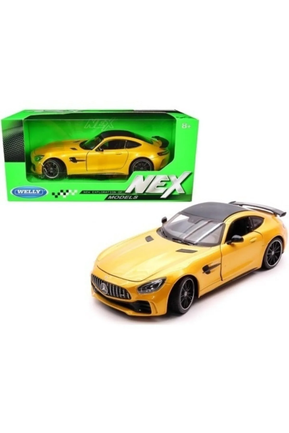 مدل خودرو 1 24 مقیاس WELLY COLLECTION فلزی ماشین مرسدس AMG GT ؟؟؟؟؟ KARSAN