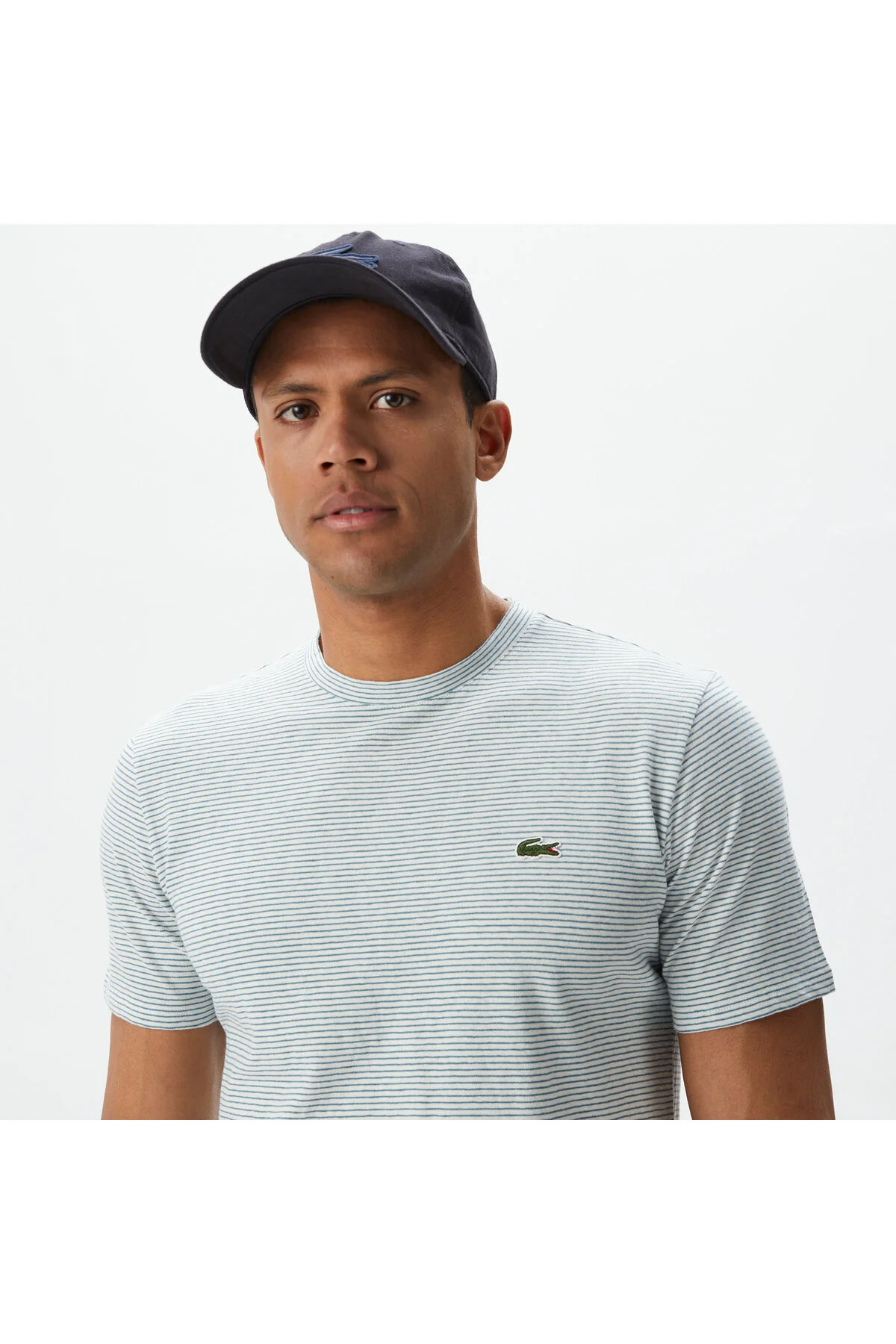 تی شرت سبز مردانه گردنبند مناسب لاگوست Lacoste