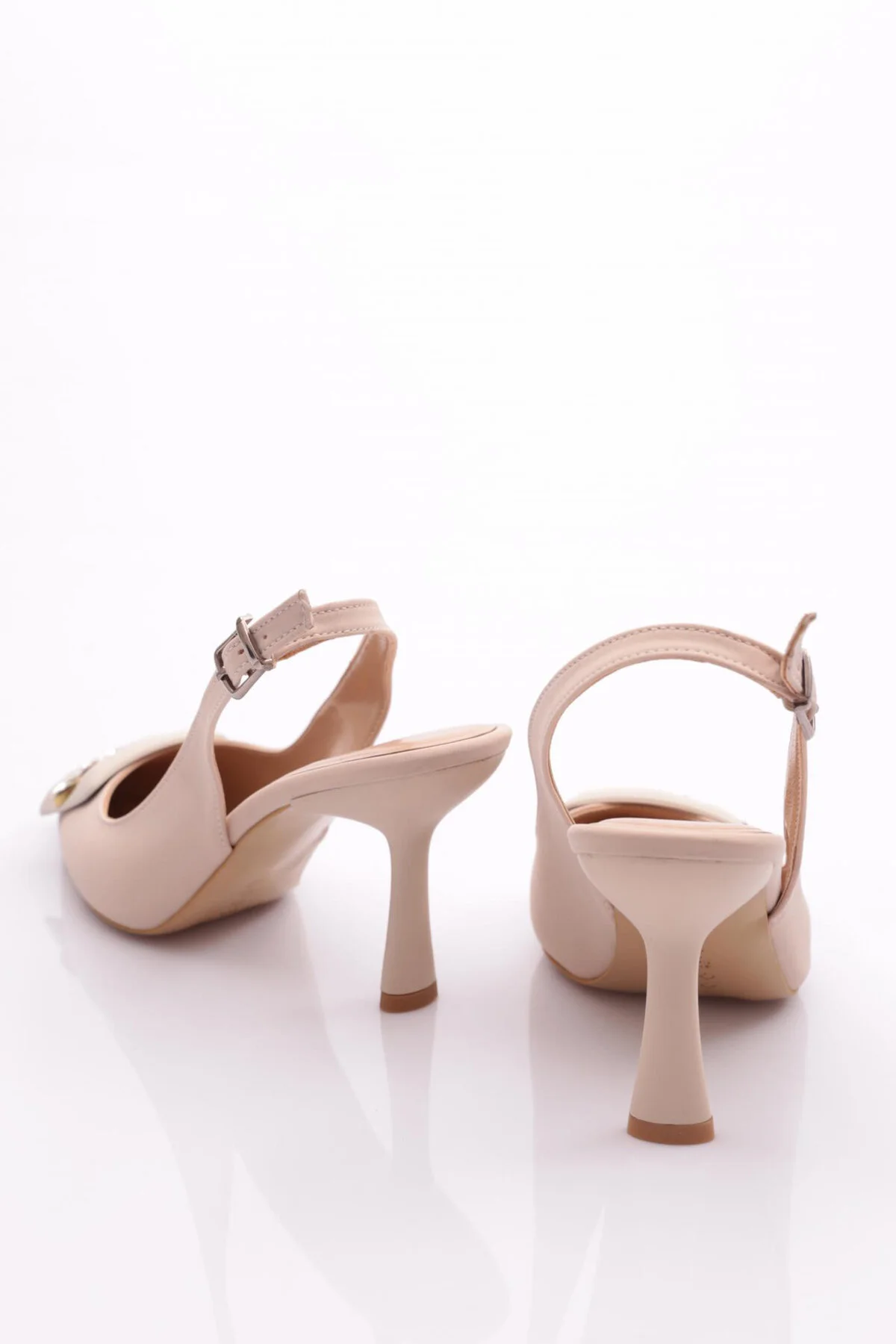 کفش زنانه 3982 زن پاشنه بلند BEIGE SCUBA Dgn