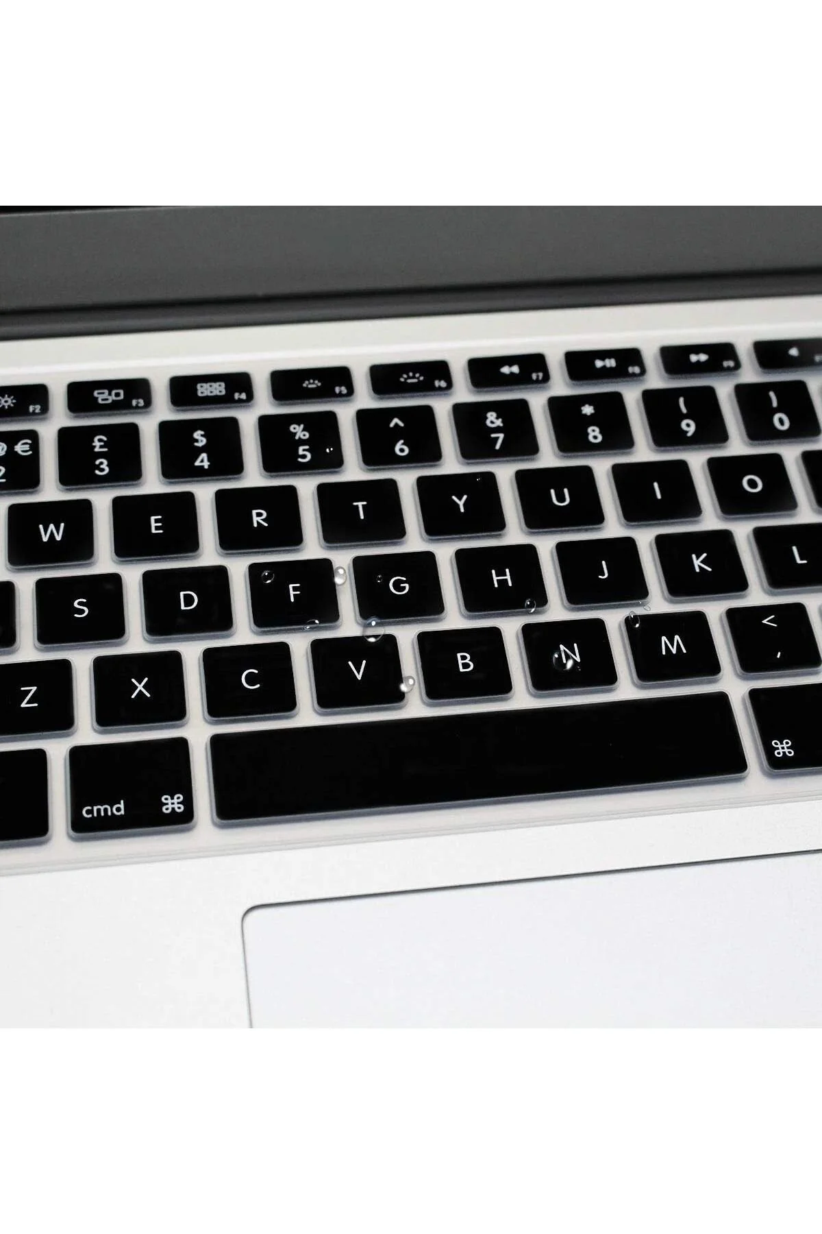محافظ نوت بوک MACBOOK 13.3 AIR 2020 A2337 صفحه کلید سازگار با مایع و گرد غبار پد کیبورد انگلیسی Q فیبکس Fibaks