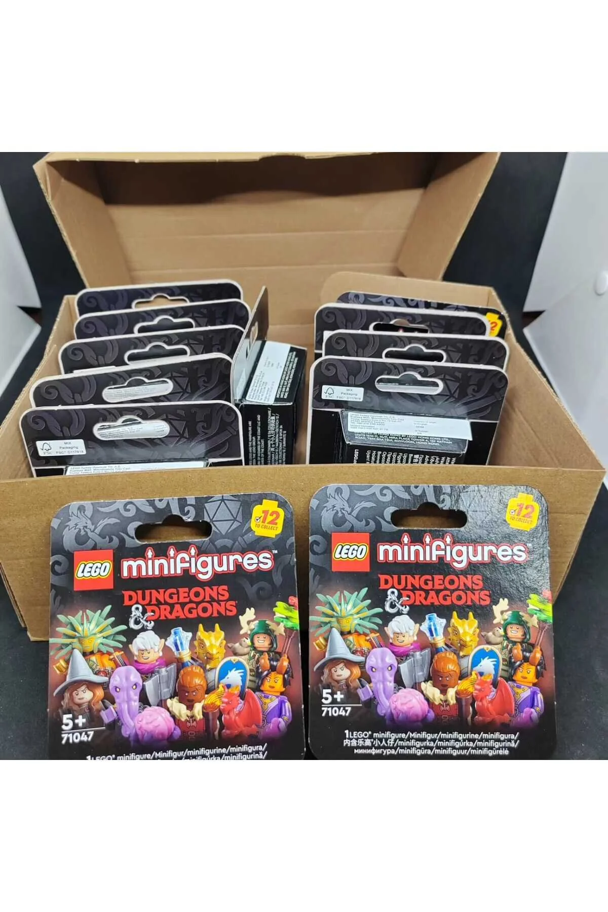 لگو و اسباب بازی های ساخت محور 71047 مینی فیگور DUNGEONS & DRAGONS مجموعه کامل 12 تایی از ترکیه LEGO Minifigure