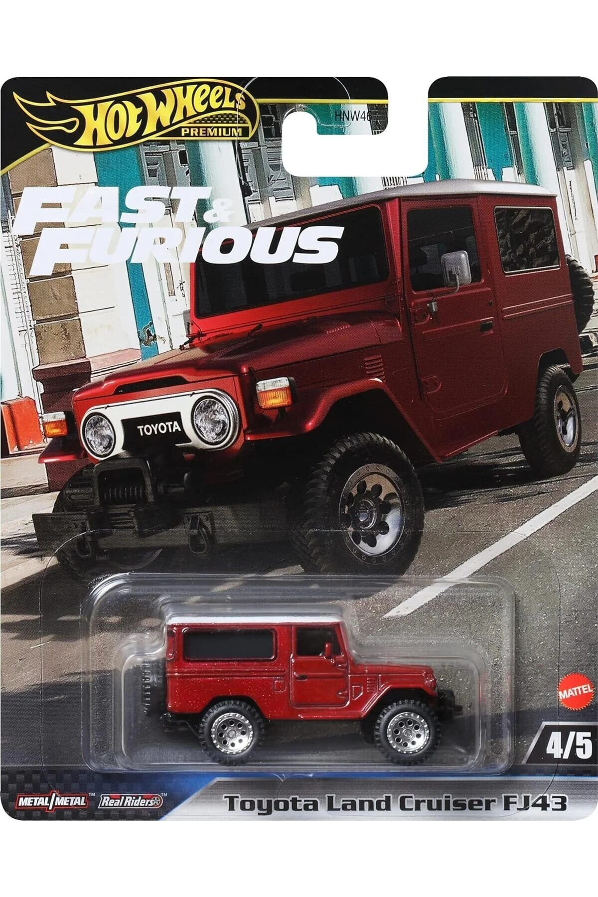 ماشین اسباب بازی تویوتا لندکروزر ممتاز سریع و خشمگین FJ43 HRT96 از ترکیه HOT WHEELS