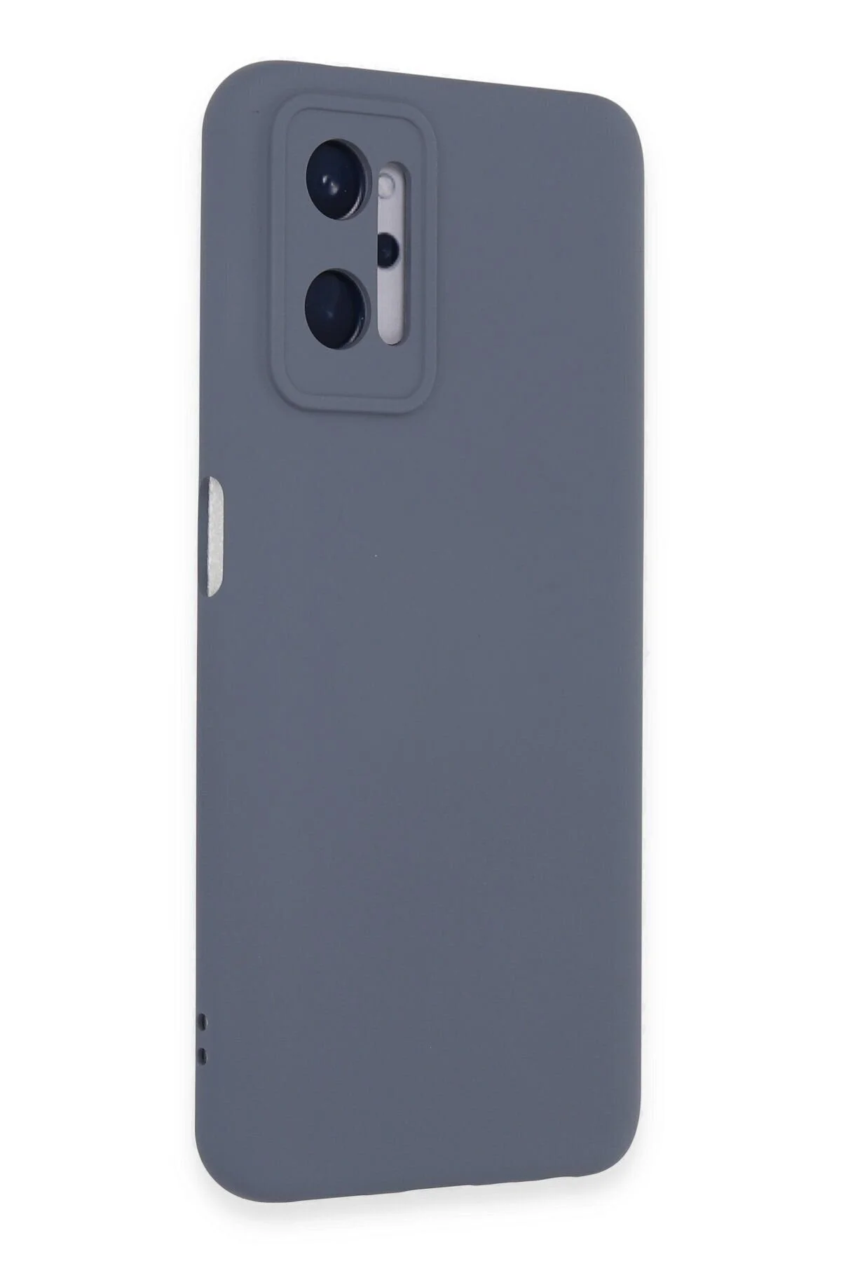 کاور و قاب REALME 9I 4G | LANSMAN SOFT CASE COVER V8 با روکش مخملی در داخل خاکستری cepmoda
