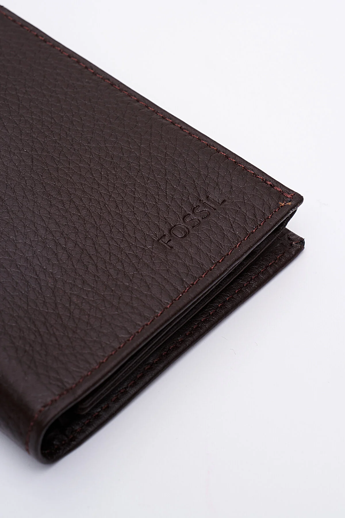 کیف پول چند رنگ مردانه واقعی چرم 8104 Fossil