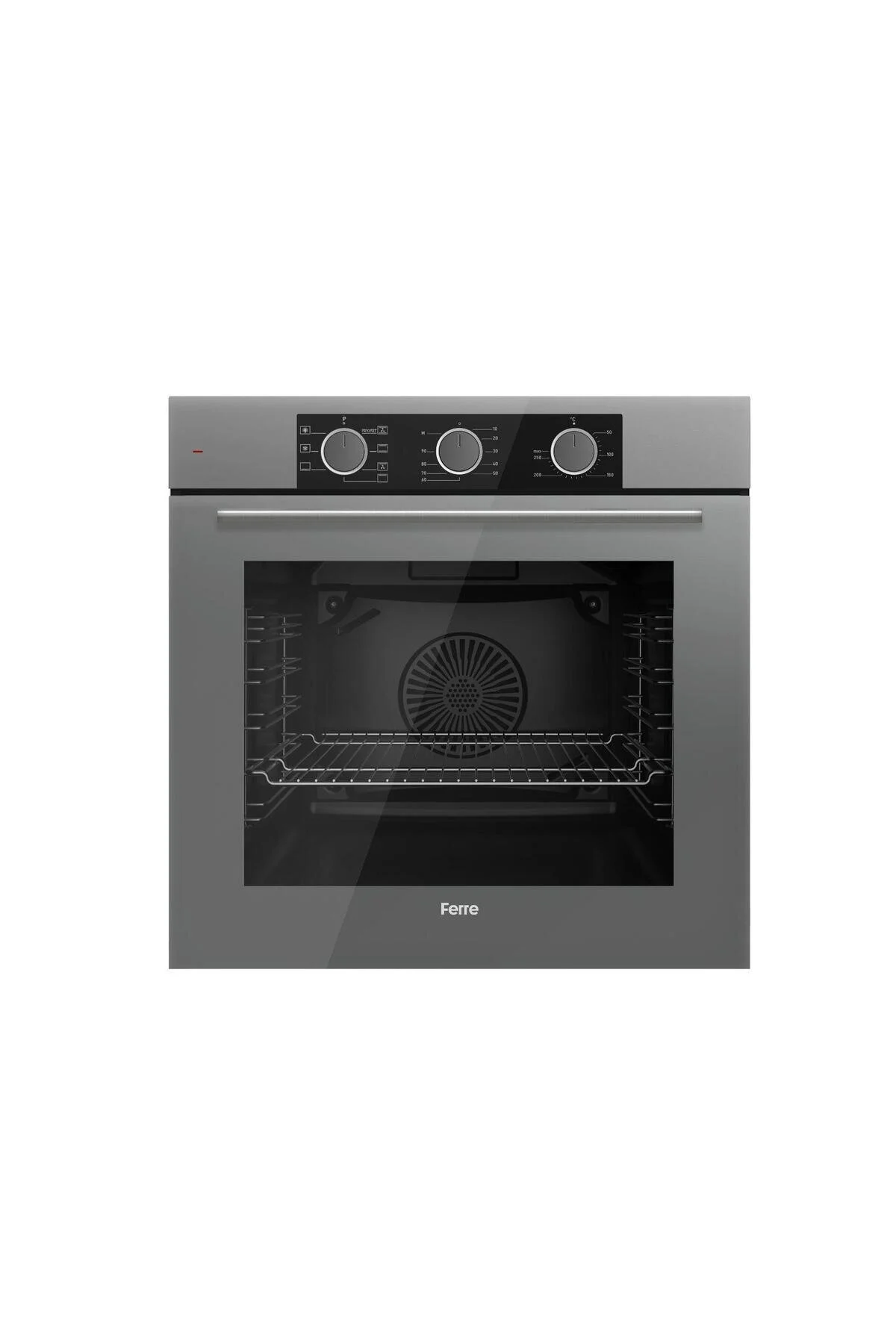 لوازم توکار ست خاکستری سری FRYART BASIC SS SS208 QXE62CPR D088 گریل مینای مربعی Ferre
