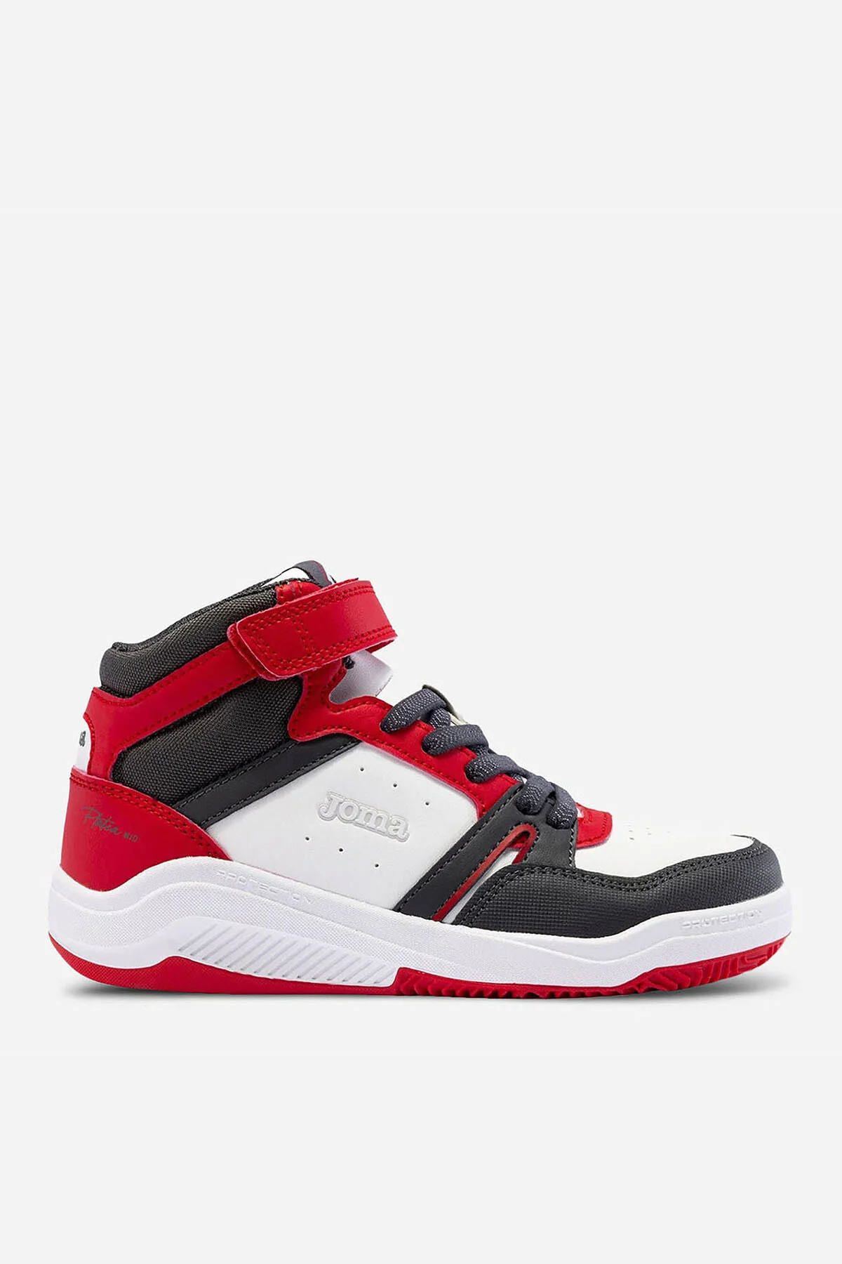 کفش مردانه زنانه یونیسکس Platea Mid Jr Blanco Rojo جوما Joma