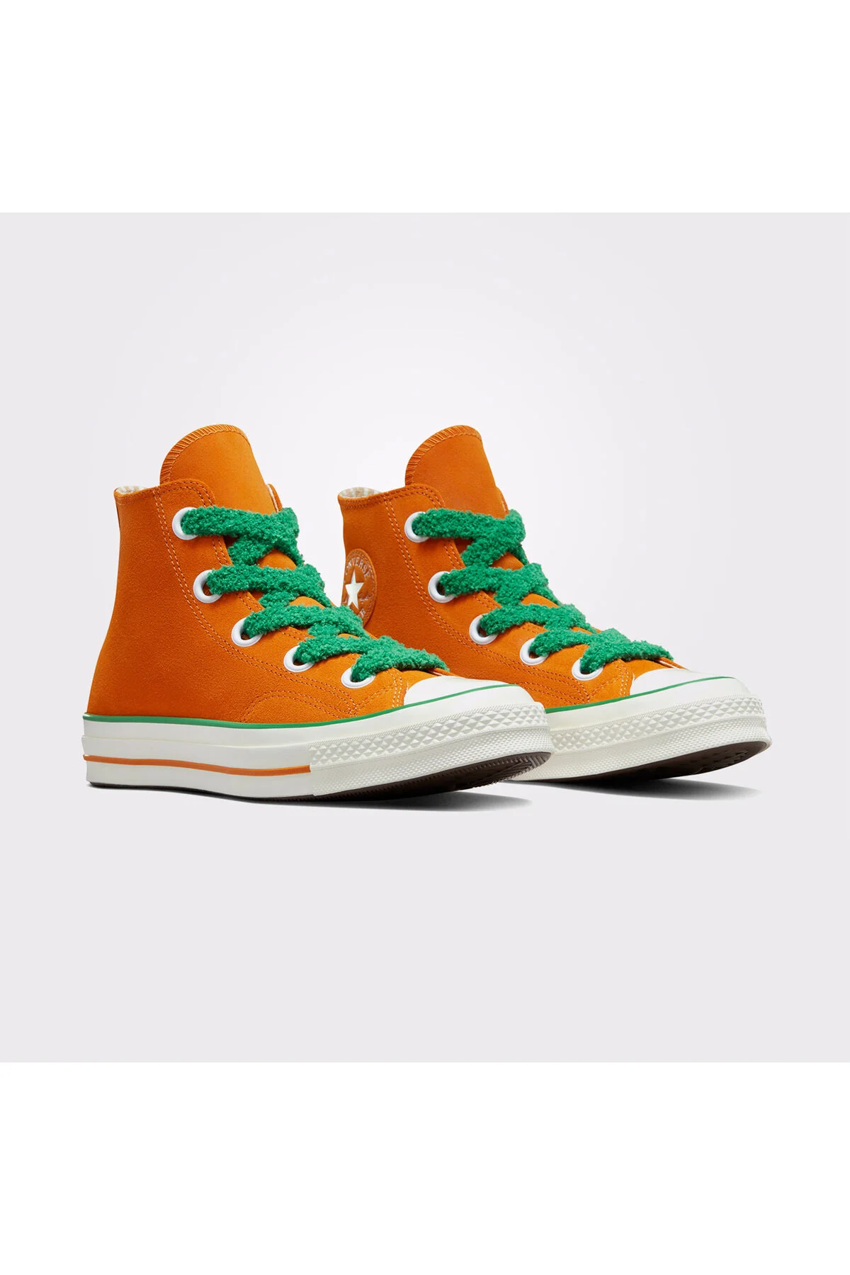 کفش مردانه زنانه یونیسکس X Wonka Chuck 70 Oompa Loompa و Orange ورزشی کانورس Converse