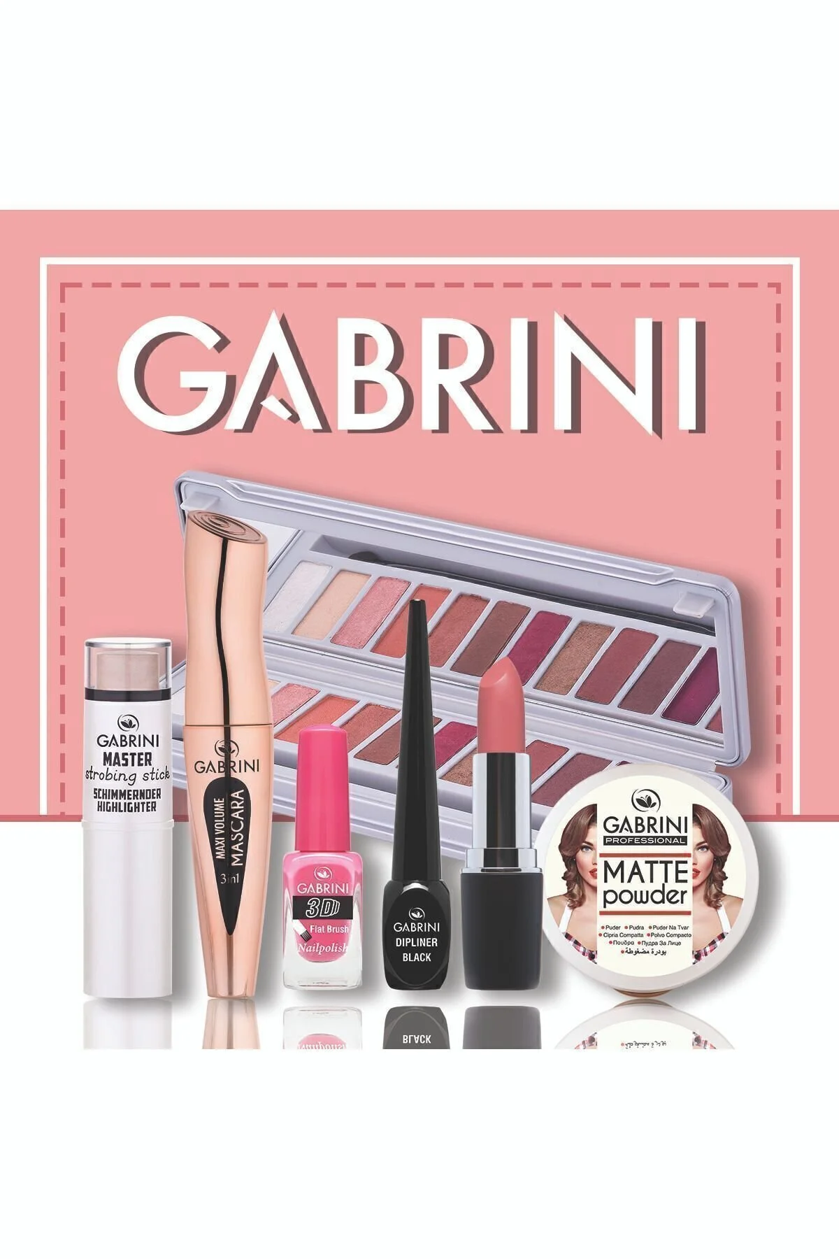 پاک کننده لاک ناخن استون 130 میل ساده اورجینال Gabrini