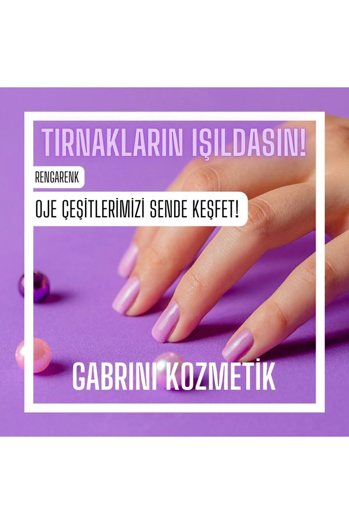 پاک کننده لاک ناخن استون 130 میل ساده اورجینال Gabrini