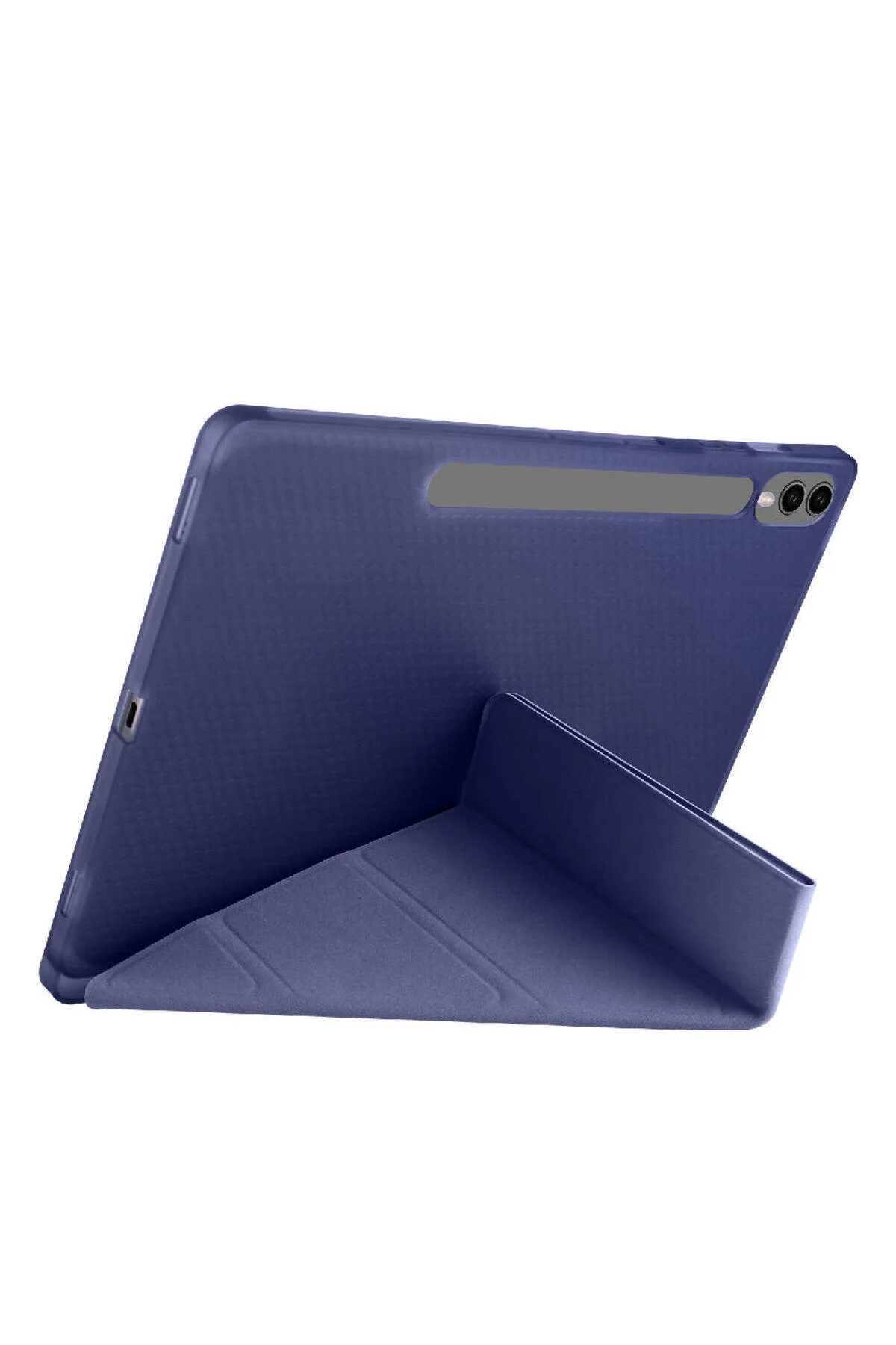 کاور تبلت قاب پایه تاشو 12.4 اینچی TAB S9 FE PLUS SAMSUNG GALAXY COMPATIBLE با محفظه قلم فیبکس Fibaks