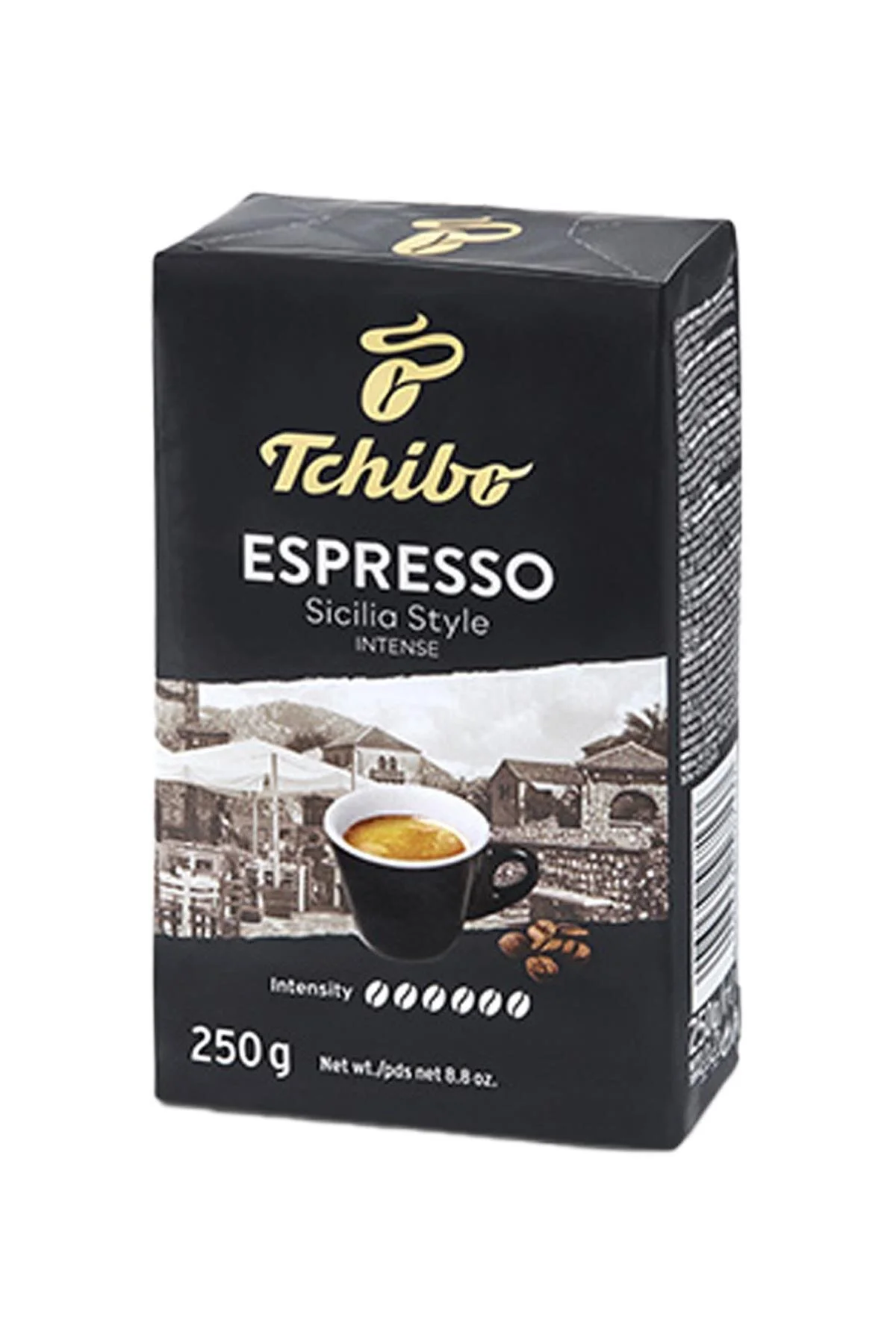 قهوه فیلتر و دانه کامل اسپرسو سیسیلیا 250 گرم در 2 عدد تیچیبـو Tchibo