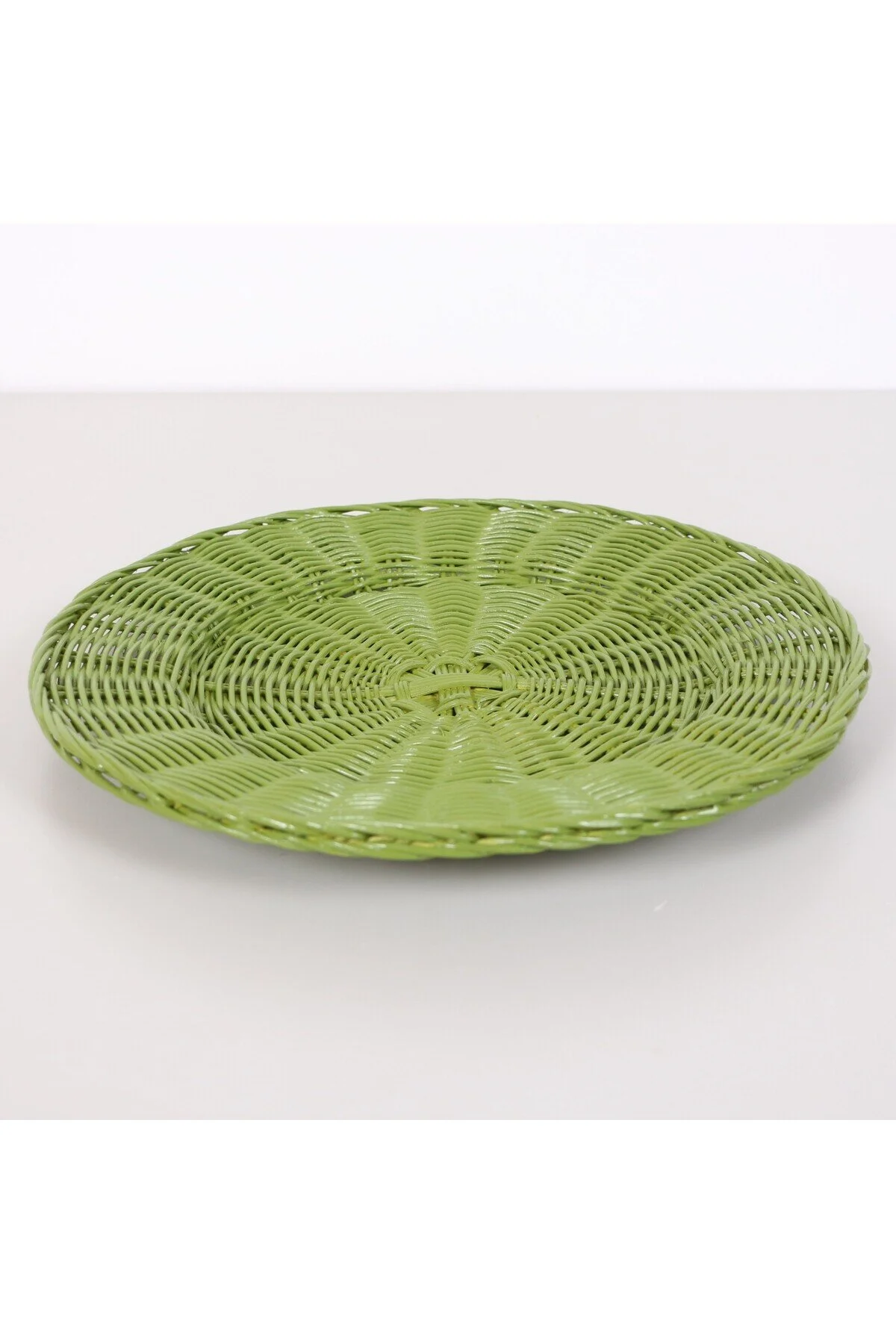رانر و زیر بشقابی دکوراسیون دیواری RATTAN GREEN GRASS Mylamp