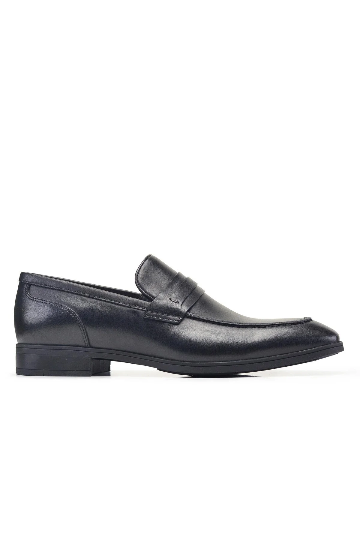 کفش کلاسیک روزانه مشکی مردانه شبانه LOAFER 79481 Nevzat Onay