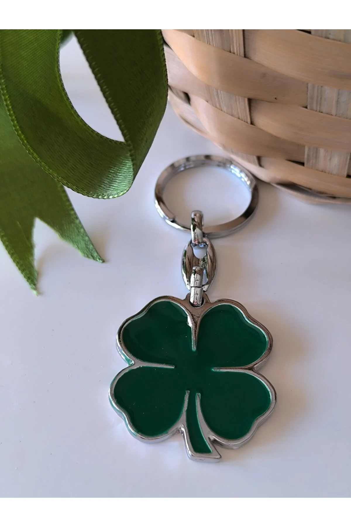 جلیقه کلید جاکلیدی فلزی CLOVER 4 LEAF Esey Dizayn