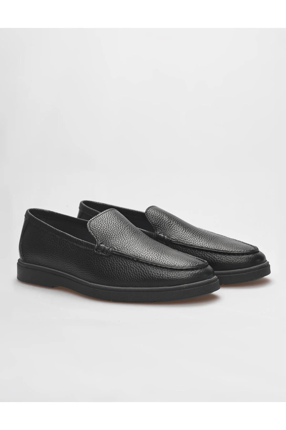کفش مردانه مرد سیاه چرمی واقعی Loafer کابانی Cabani