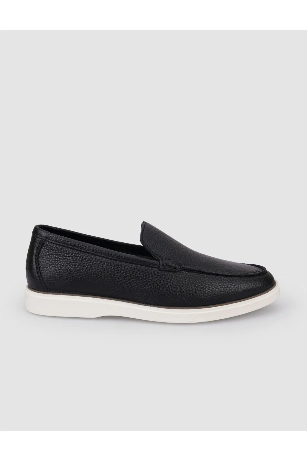 کفش مردانه مرد سیاه چرمی واقعی Loafer کابانی Cabani