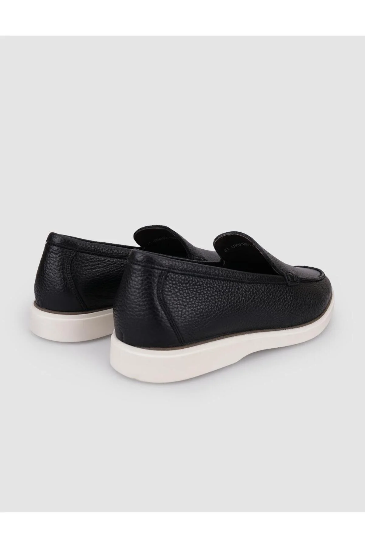 کفش مردانه مرد سیاه چرمی واقعی Loafer کابانی Cabani