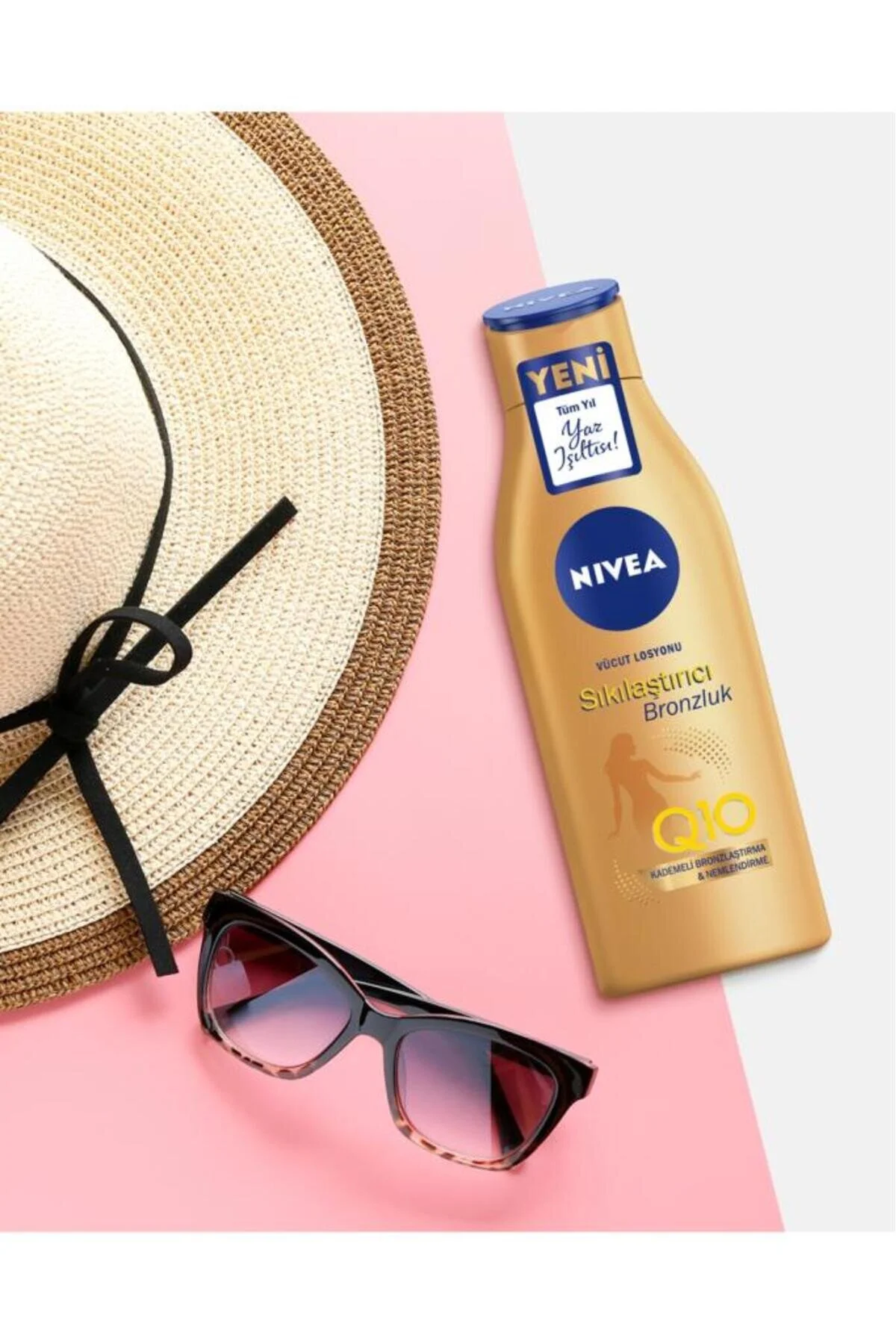 NIVEA لوسیون بدن 200 میلی لیتری تندهنده و تقویتکننده