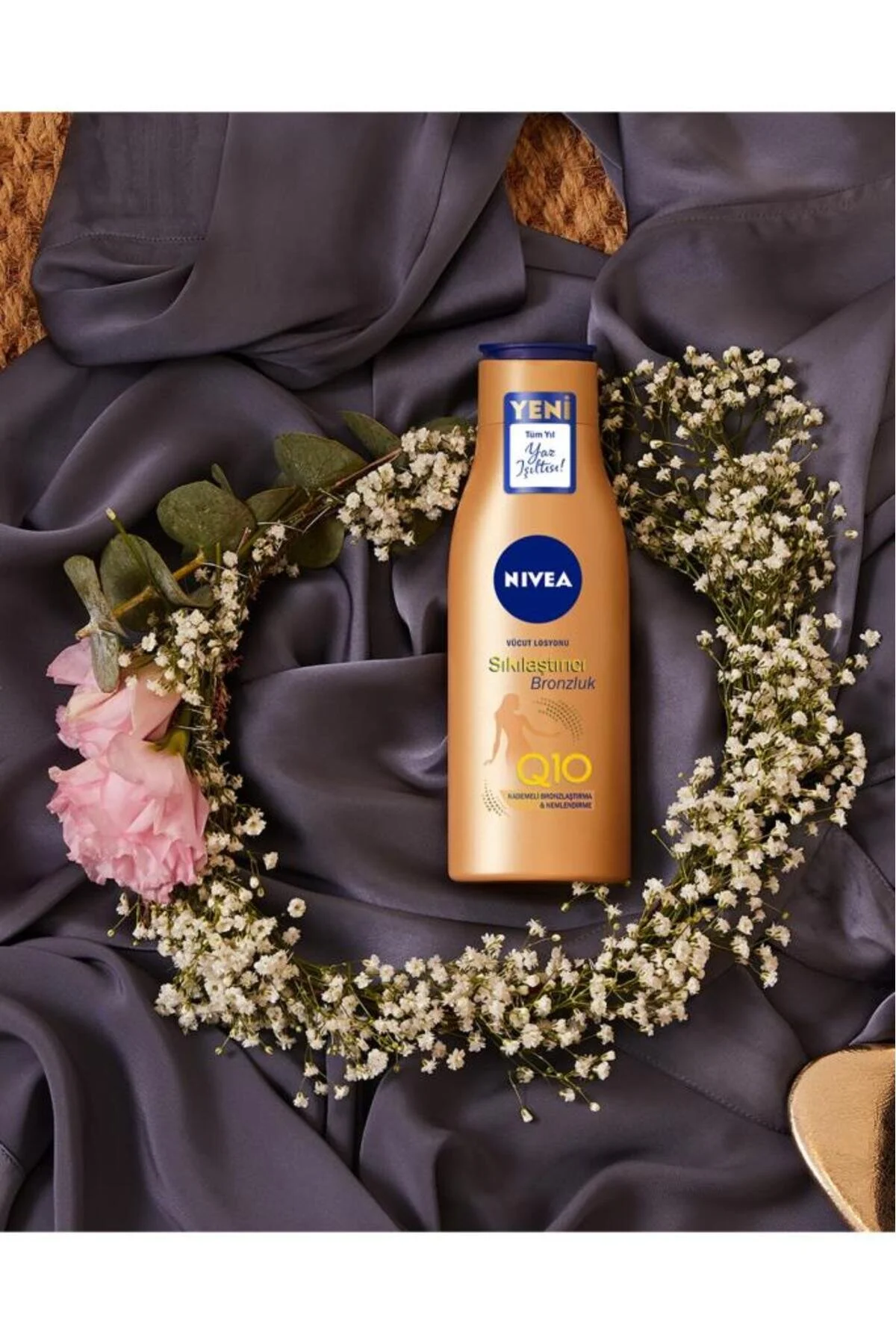NIVEA لوسیون بدن 200 میلی لیتری تندهنده و تقویتکننده