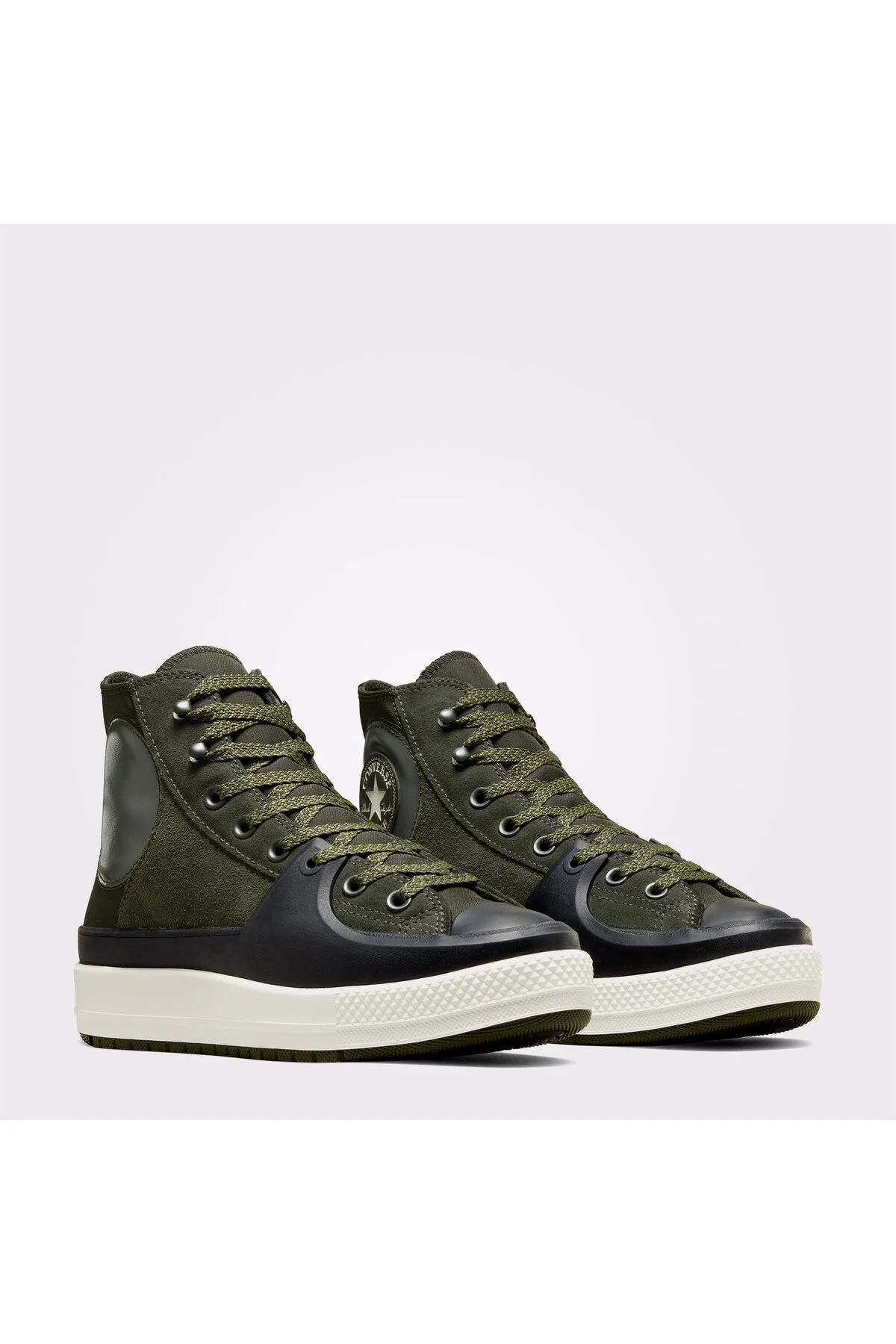 اسنیکر کفش ورزشی خاکی مردانه آل استار چاک تیلور کانورس Converse