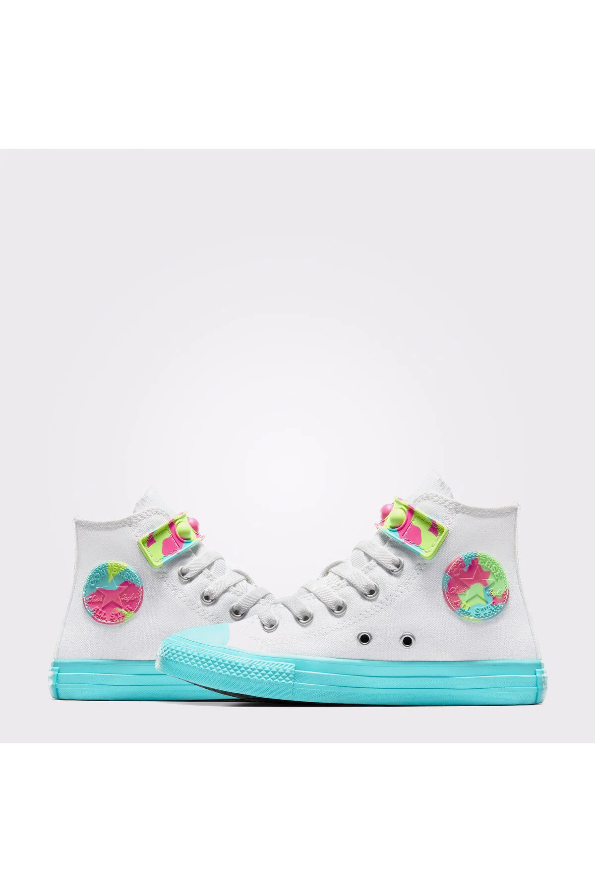 کفش دخترانه پسرانه یونیسکس چاک تیلور همه ستاره ورزشی سفید کانورس Converse
