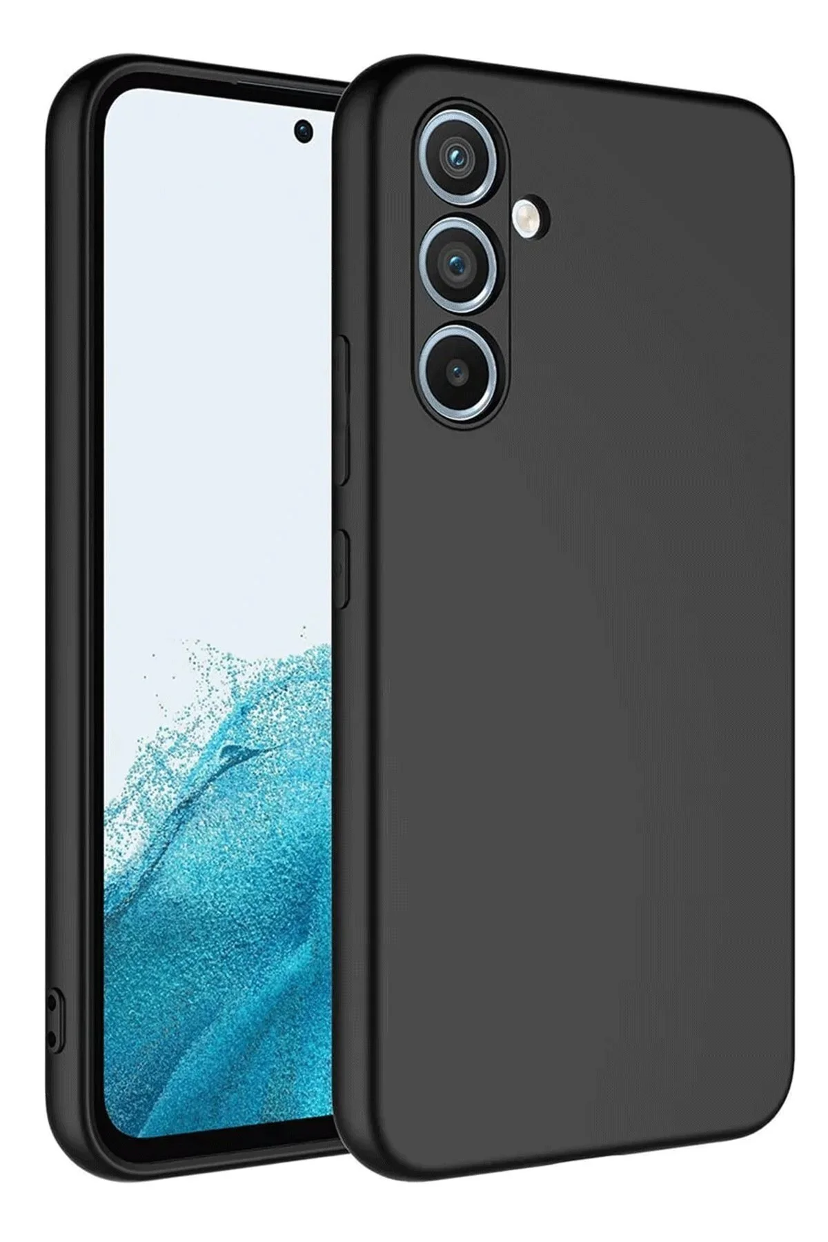 کاور و قاب محافظ سیلیکونی 5G SAMSUNG GALAXY A16 مشکی Bilişim Akademi