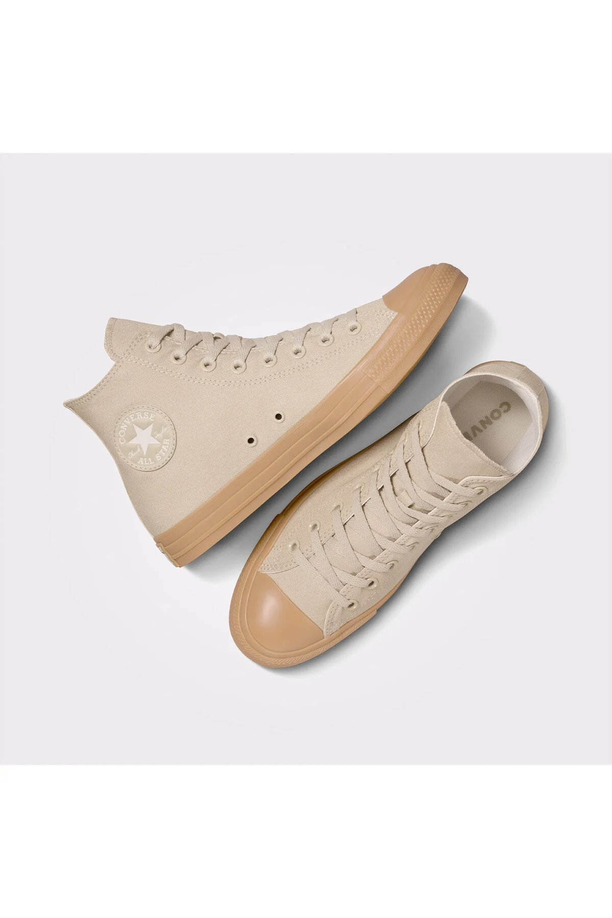 کفش مردانه زنانه یونیسکس چاک تیلور همه ستاره تک رنگ و رنگ بژ کانورس Converse
