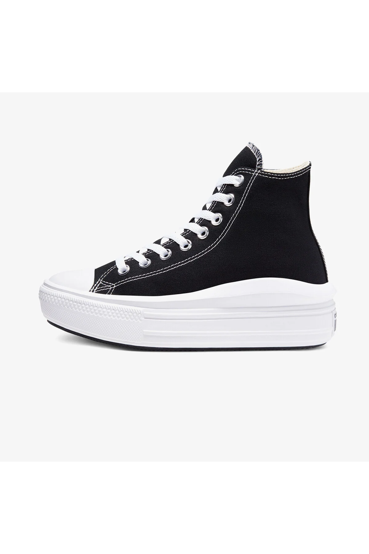 کفش اسپرت کانورس مدل Chuck Taylor All Star Move Platform Hi – مشکی پلتفرم بلند