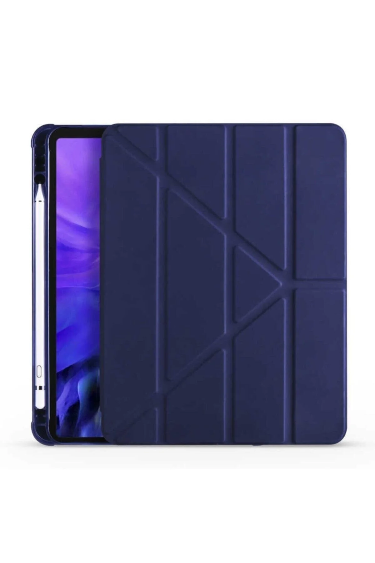 کاور تبلت IPAD AIR 11 INCH M2 M3 CHIP 4. 5. 6. قاب قلم تاشو نسلی با محفظه و حالت خواب فیبکس Fibaks