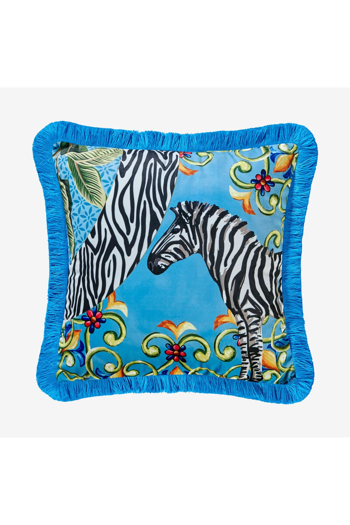 کوسن و کاور IL GIARDINO VELVET COMNATIVE بالش 43X43 سانتی متر CHIARA ALESSI