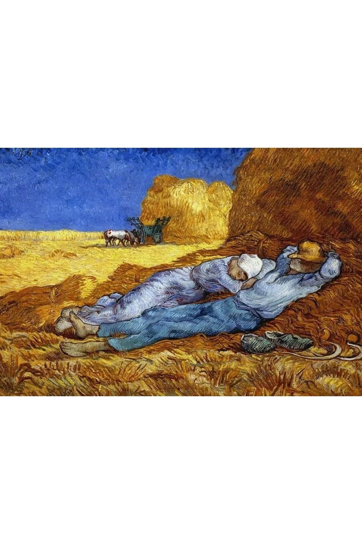 پازل سه بعدی VINCENT VAN GOGH LA SIESTA PAINTING PIXART ART MOSAIC FAMOUS PAINTERS 71X41 pixartsanat