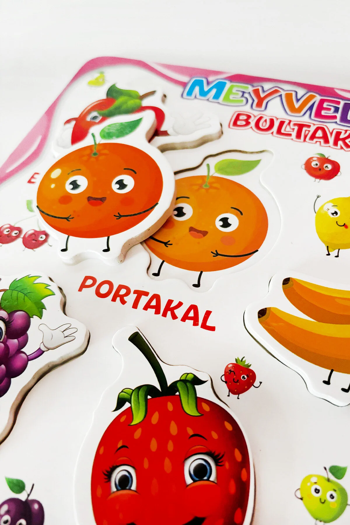 پازل سه بعدی اسباب بازی توسعه هوش آموزشی FRUITS BULTAK 3D Genel Markalar