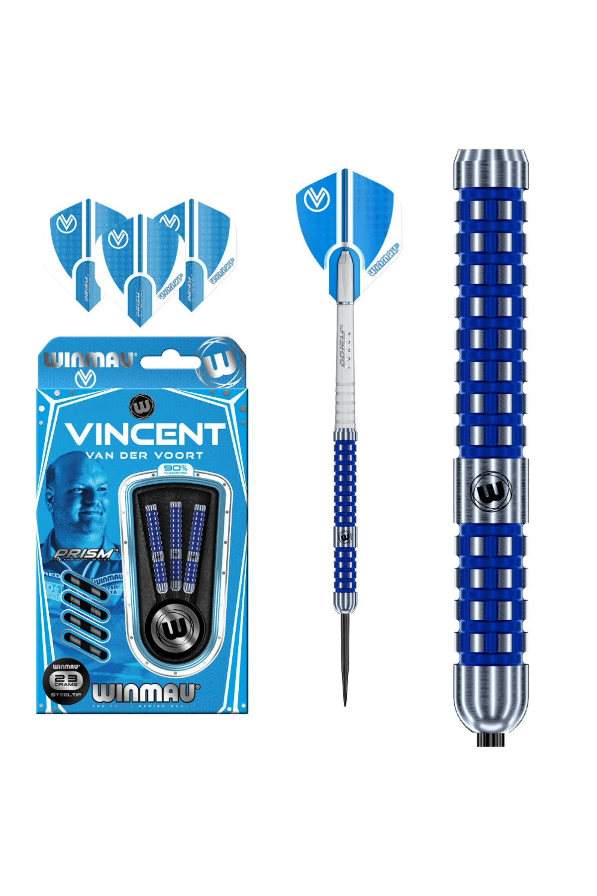 سوزن دارت VINCENT VAN DER VOORT 23 G DART خوانده شده Winmau