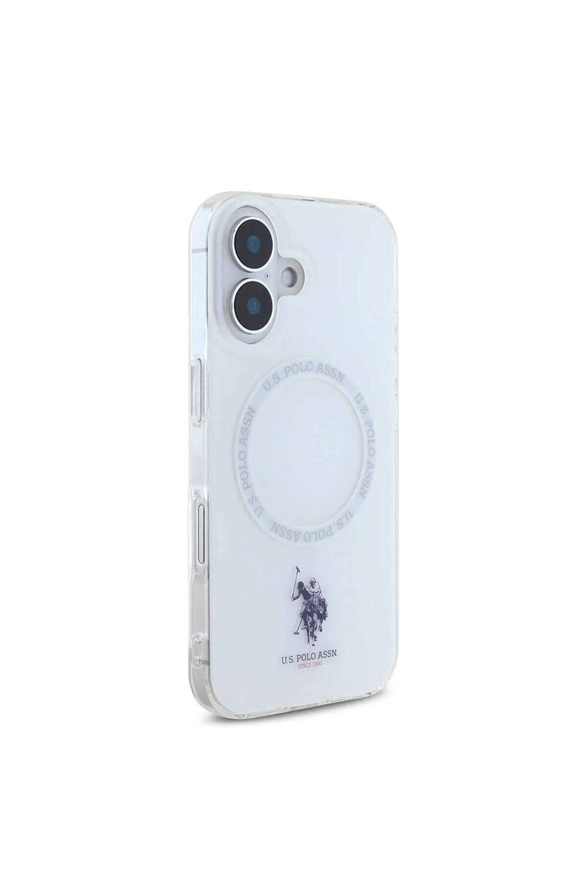 کاور و قاب APPLE IPHONE 16 CASE دارای مجوز IML DOUBLE HOR با قابلیت شارژ MAGSAFE U.S. Polo Assn.