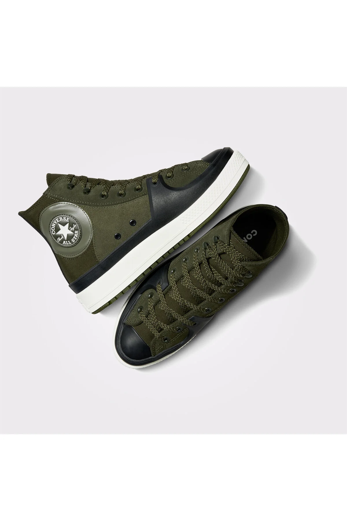 اسنیکر کفش ورزشی خاکی مردانه آل استار چاک تیلور کانورس Converse