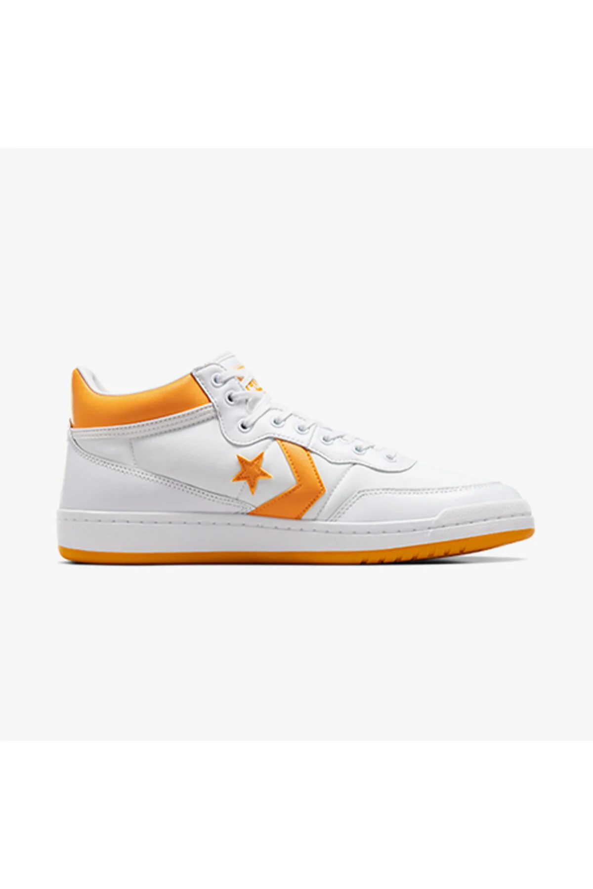 اسنیکر کفش ورزشی FASTBREAK PRO MID مردانه سفید زرد کانورس Converse