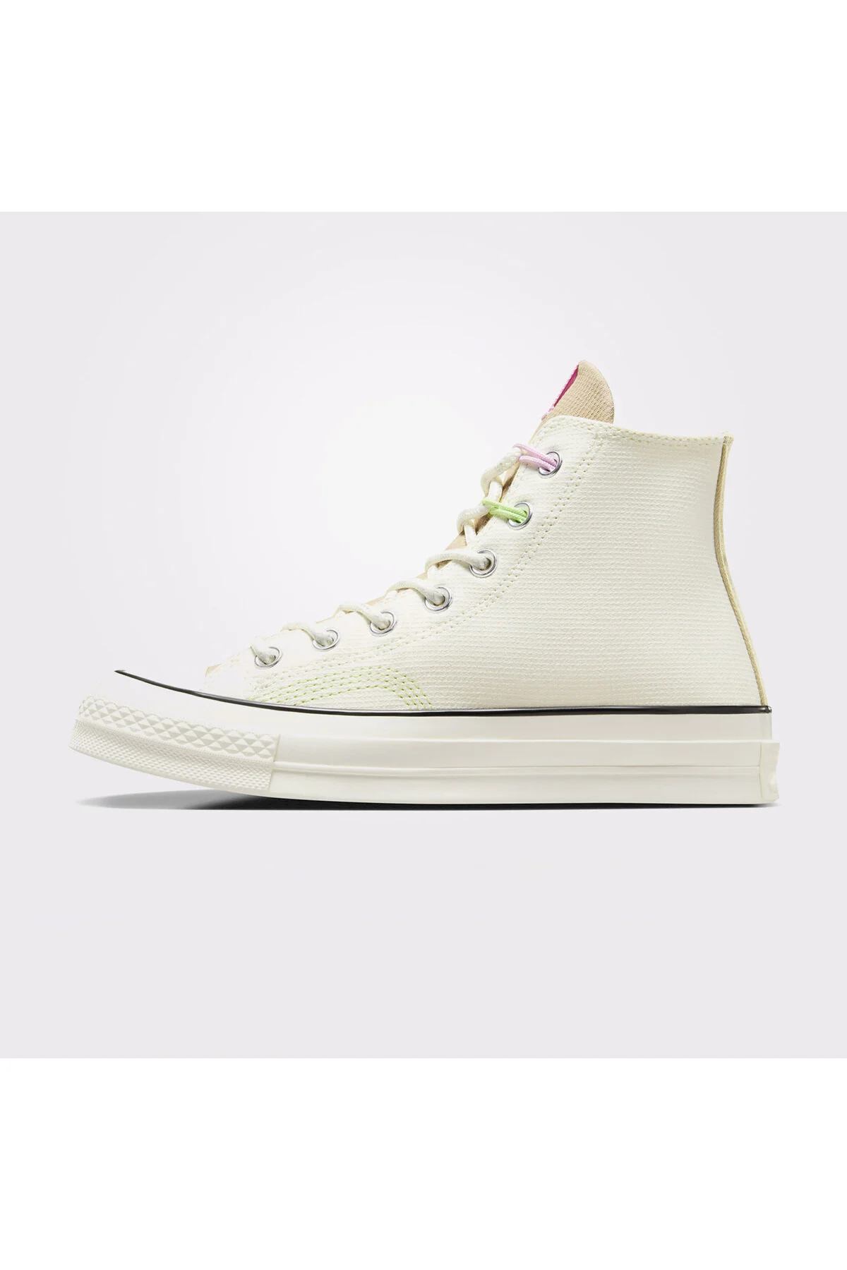 کفش مردانه زنانه یونیسکس چاک 70 ابزار ورزشی بژ و کانورس Converse