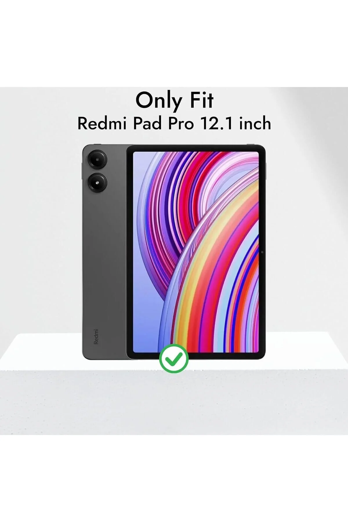 کاور تبلت قاب REDMI PAD PRO 12.1 اینچی با محفظه قلم پایه تاشو پوشش محافظ حالت خواب فیبکس Fibaks