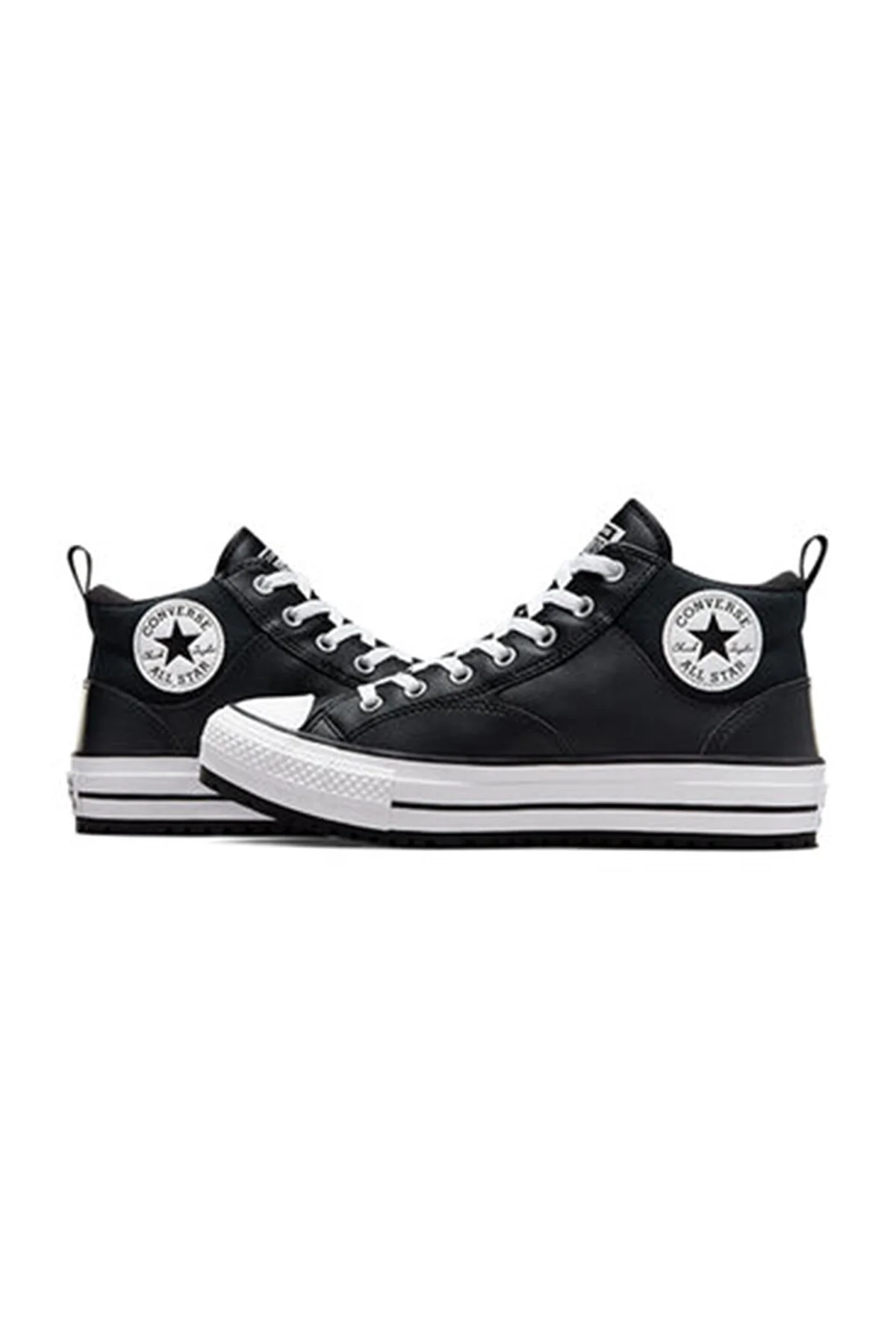 کفش مردانه Mid سیاه و سفید ورزشی کانورس Converse