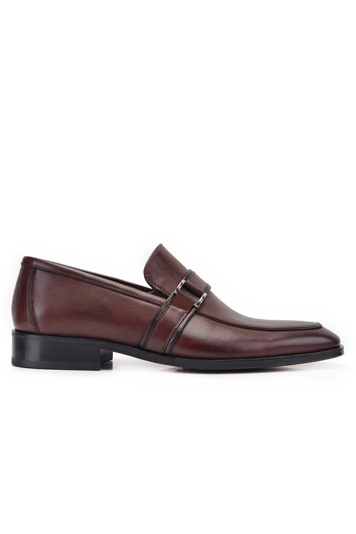 کفش کلاسیک روزانه چند رنگ مردانه BROWN LOAFER 9047 Nevzat Onay