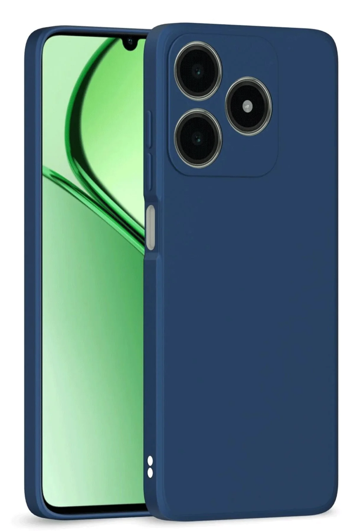 کاور و قاب پوشش محافظ سیلیکونی نرم رنگارنگ با دوربین کیس سازگار REALME C63 C61 Rivor